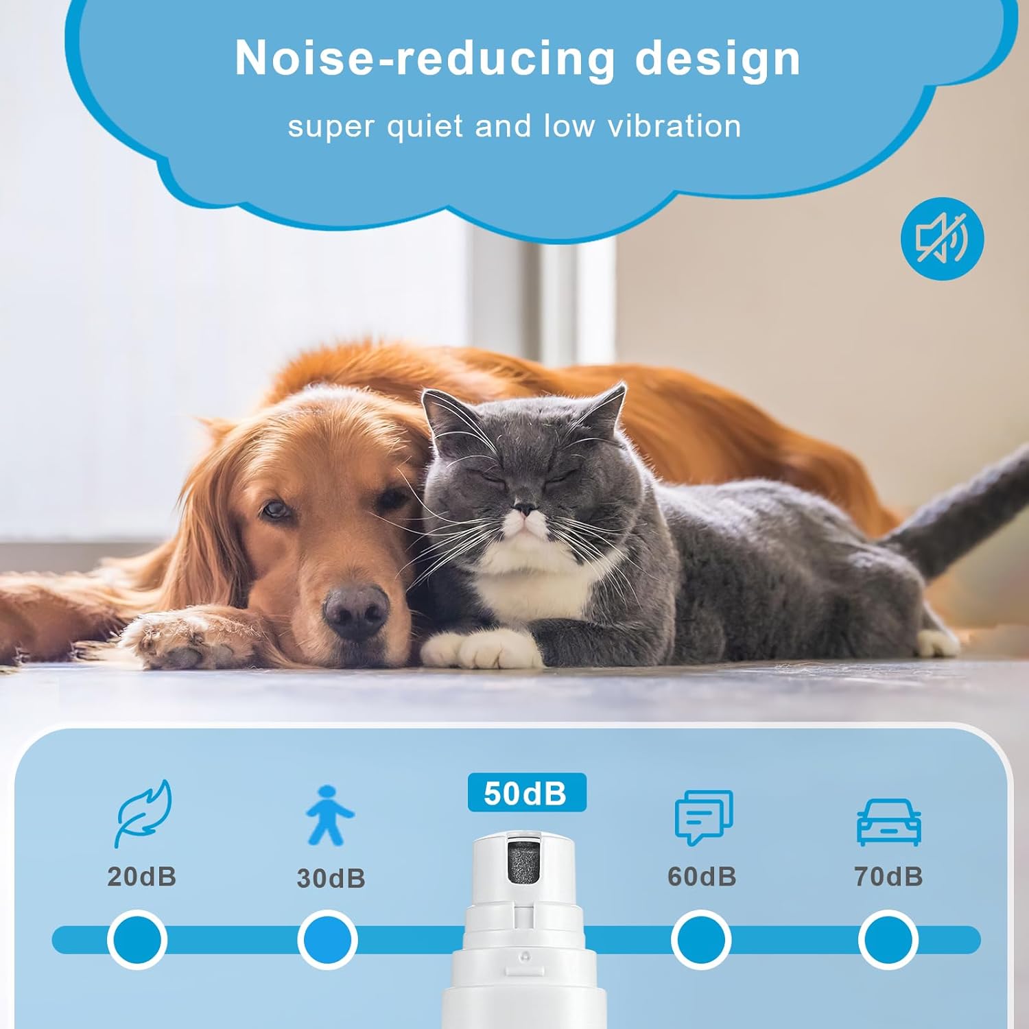 Thumbnail 3 de Dog nail grinder with ultra quiet design