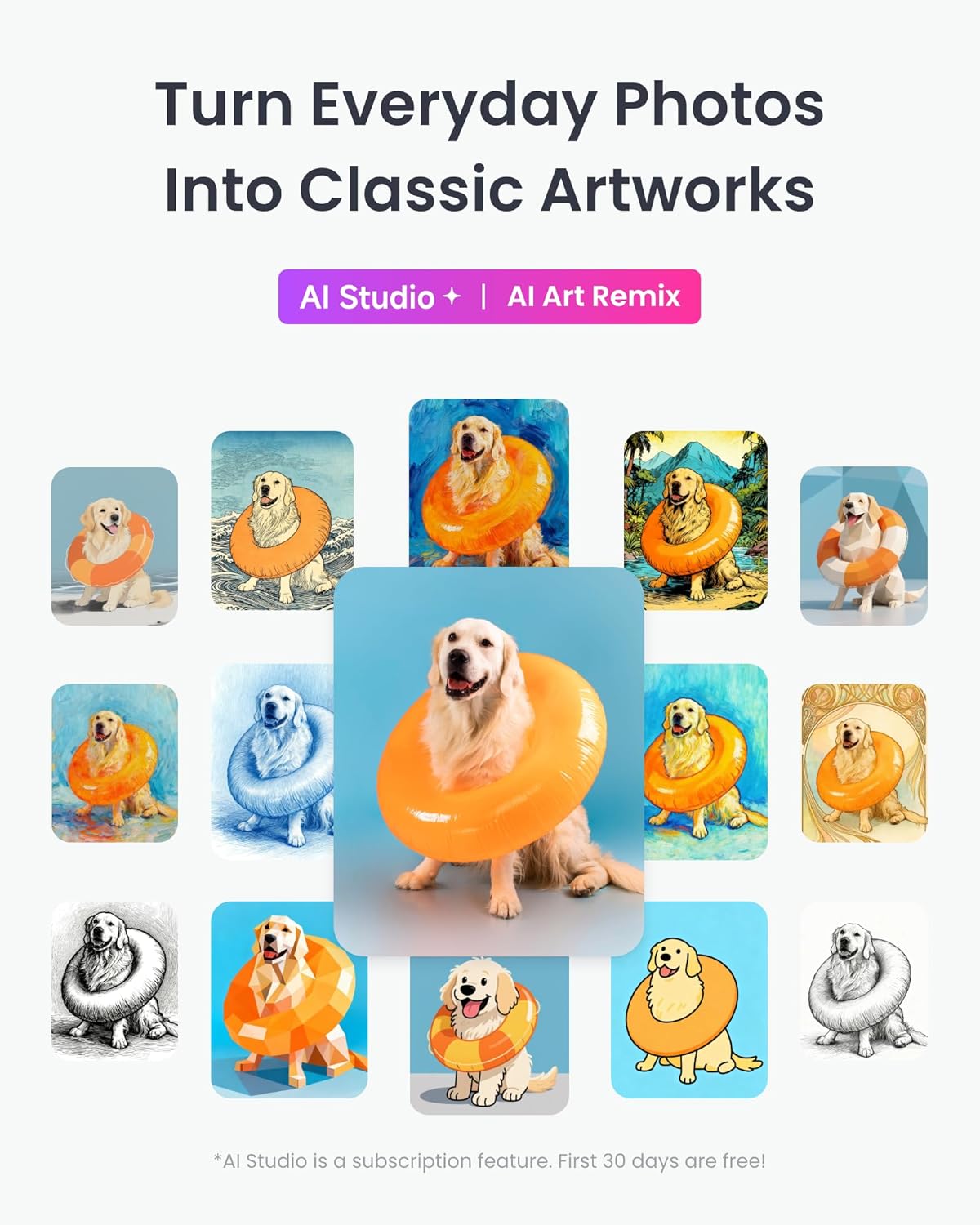 Thumbnail 6 de SwitchBot AI Art Frame 13.3" — Wireless Electronic Ink Photo Frame with AI Art