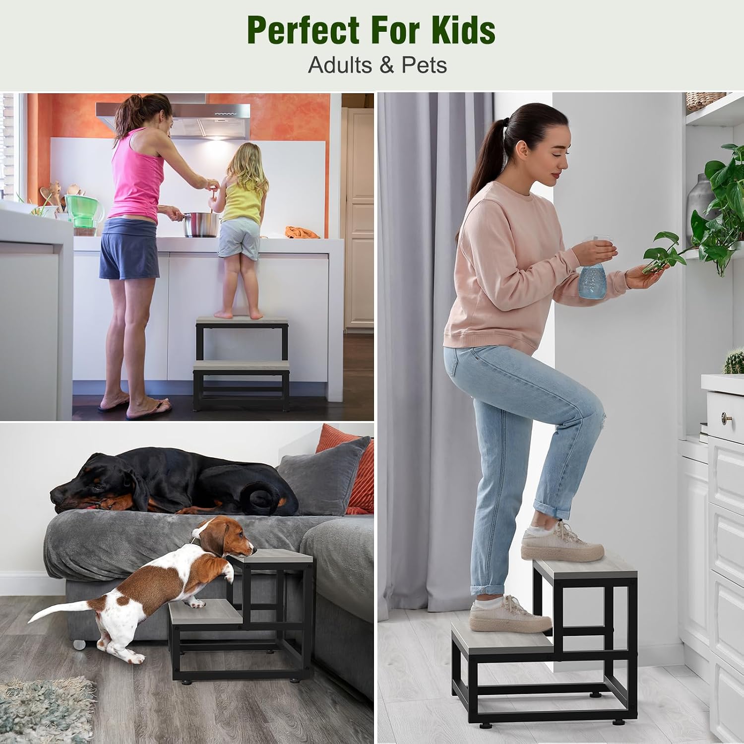 Thumbnail 4 de LIANTRAL Heavy Duty 2 Step Stool