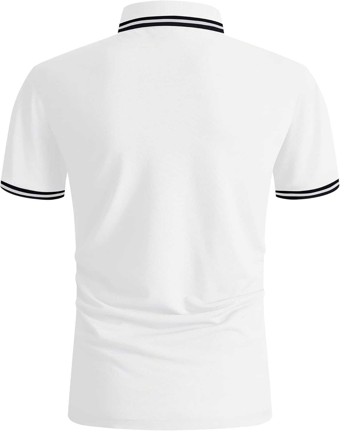 Detalle de SwissWell Poloshirt Herren Kurzarm – atmungsaktiv, leichtes Sport-Polo für Golf, Tennis und Freizeit