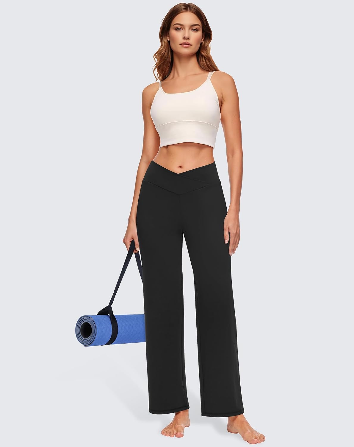 Detalle de SEMARO Women's Dress Pants High Waist