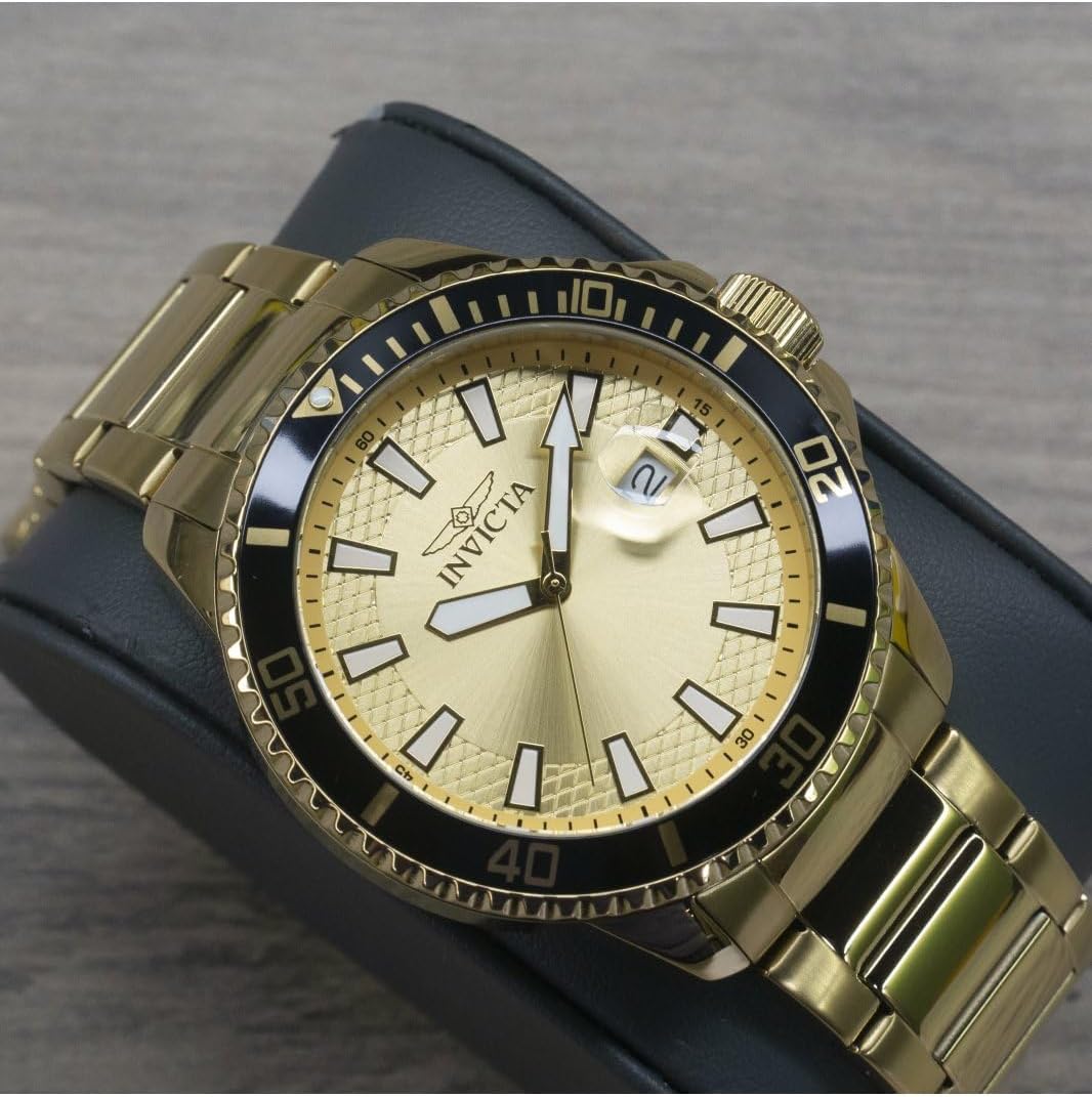 Detalle de Invicta Pro Diver Quartz Watch, 45 mm Stainless Steel