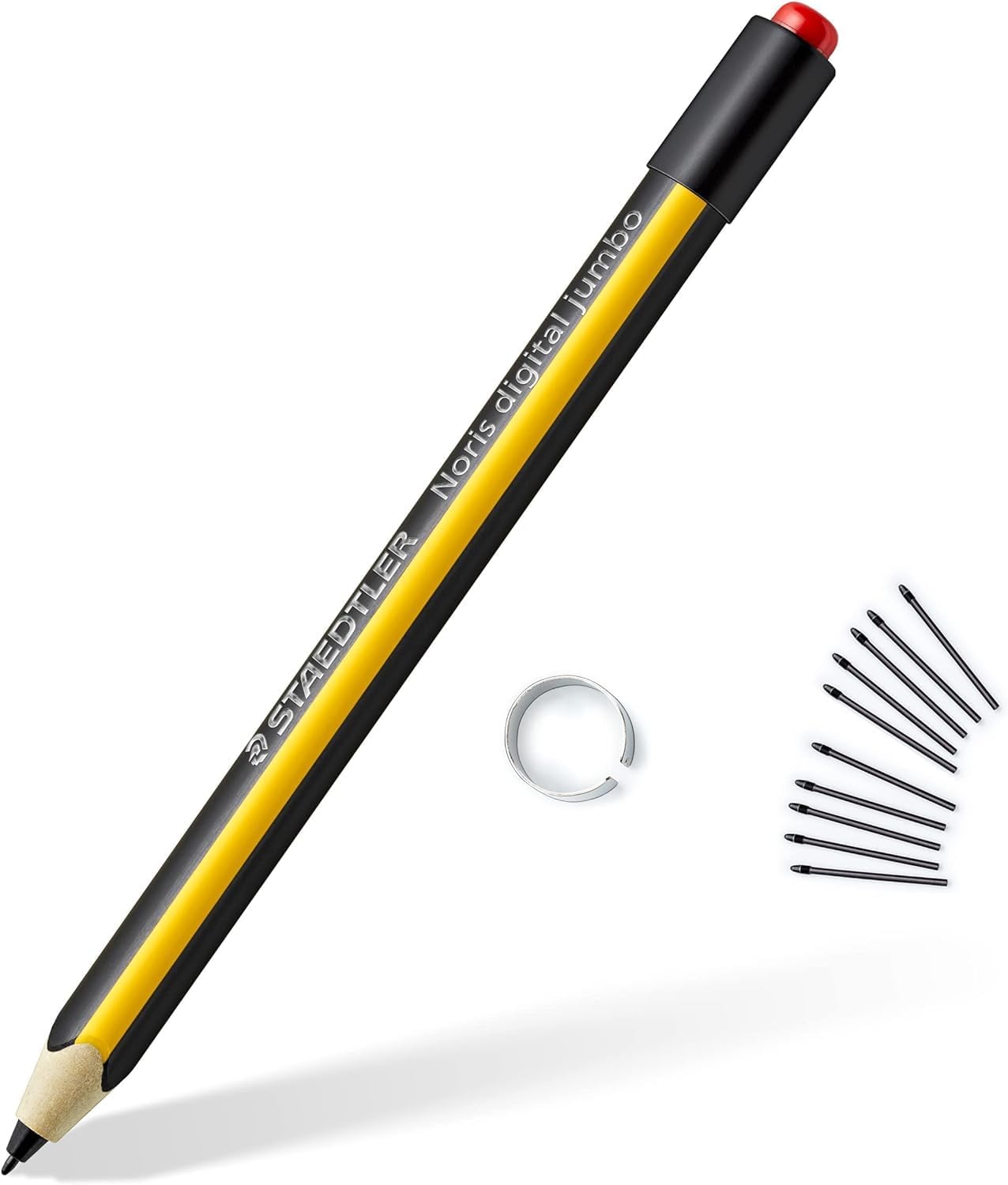 Detalle 2 de Staedtler Noris Digital Jumbo 180J 22 EMR – Lot avec gommes et 2x 5 pointes de rechange