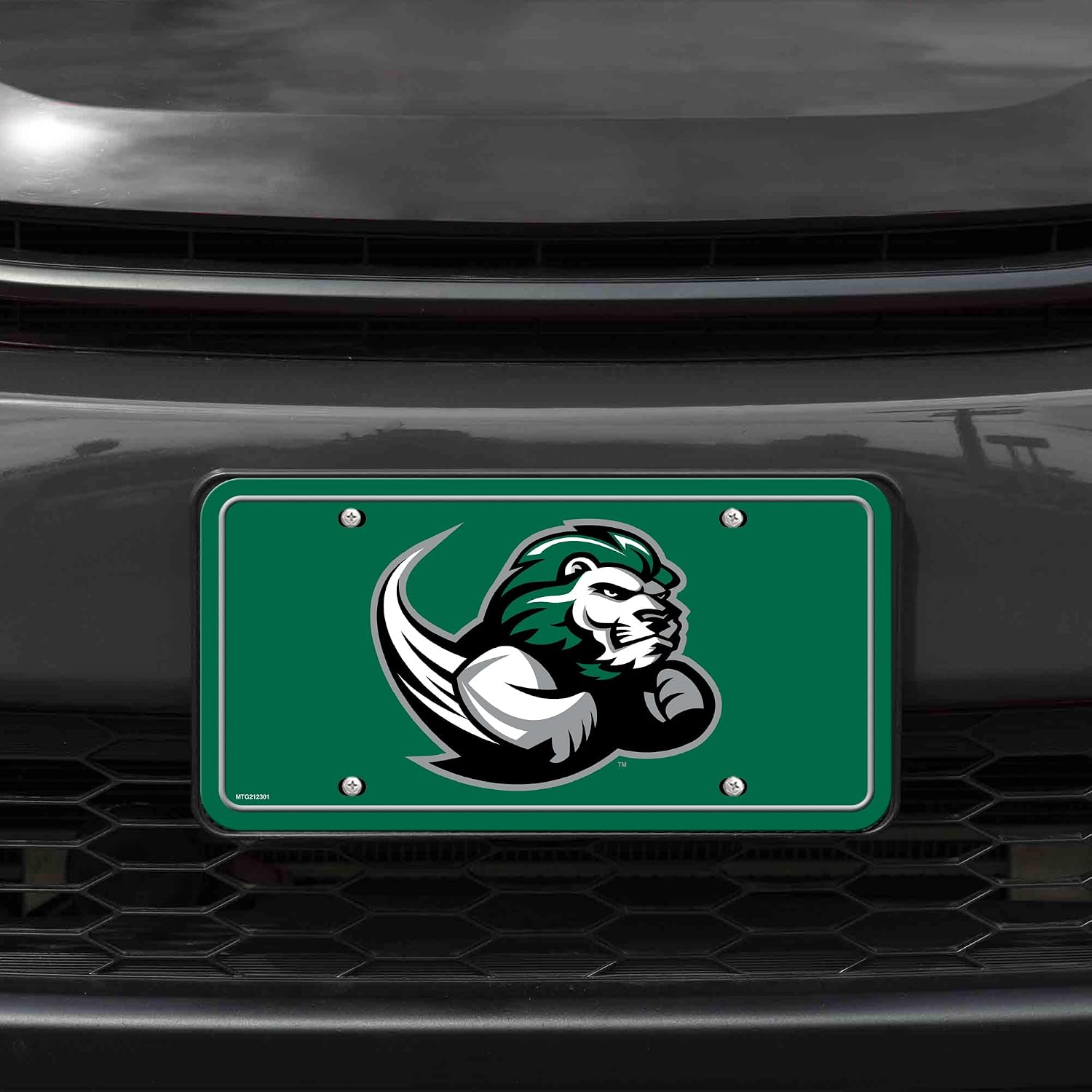 Thumbnail 1 de Rico Industries NCAA Slippery Rock “The Rock” Metal Auto Tag (6" x 12")