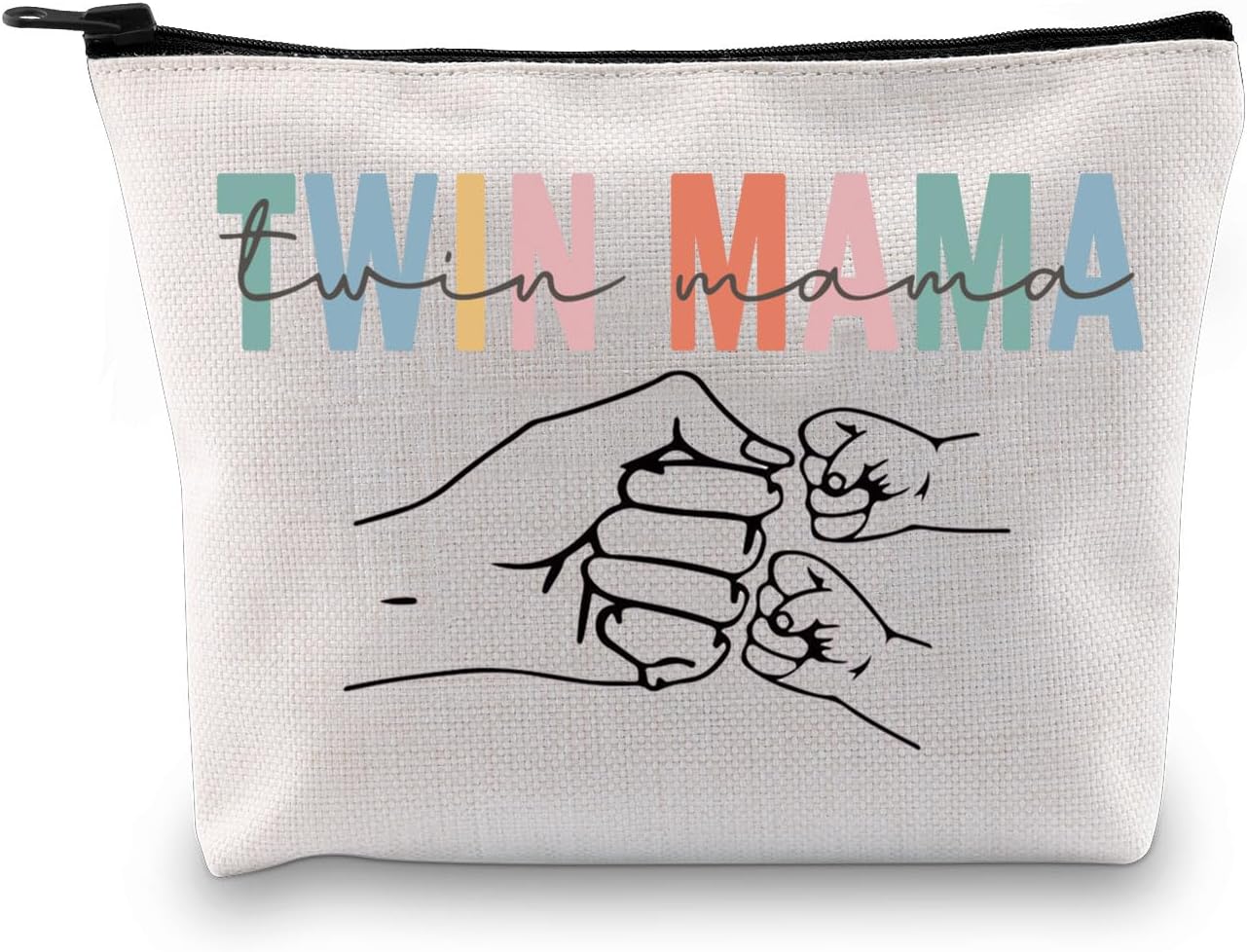 Thumbnail 6 de Twin Mama Gift Makeup Bag: A Practical Travel Pouch for Moms of Twins