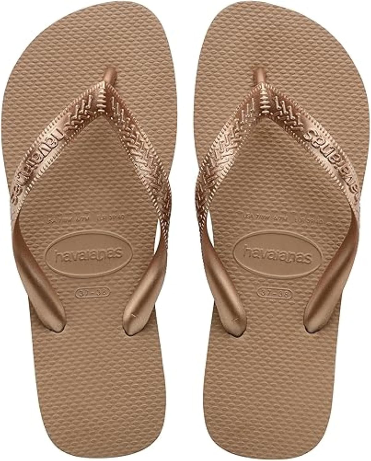 Thumbnail 1 de Havaianas Top Tiras Damen, Zehentrenner – dezenter Glanz für Alltag und Strand