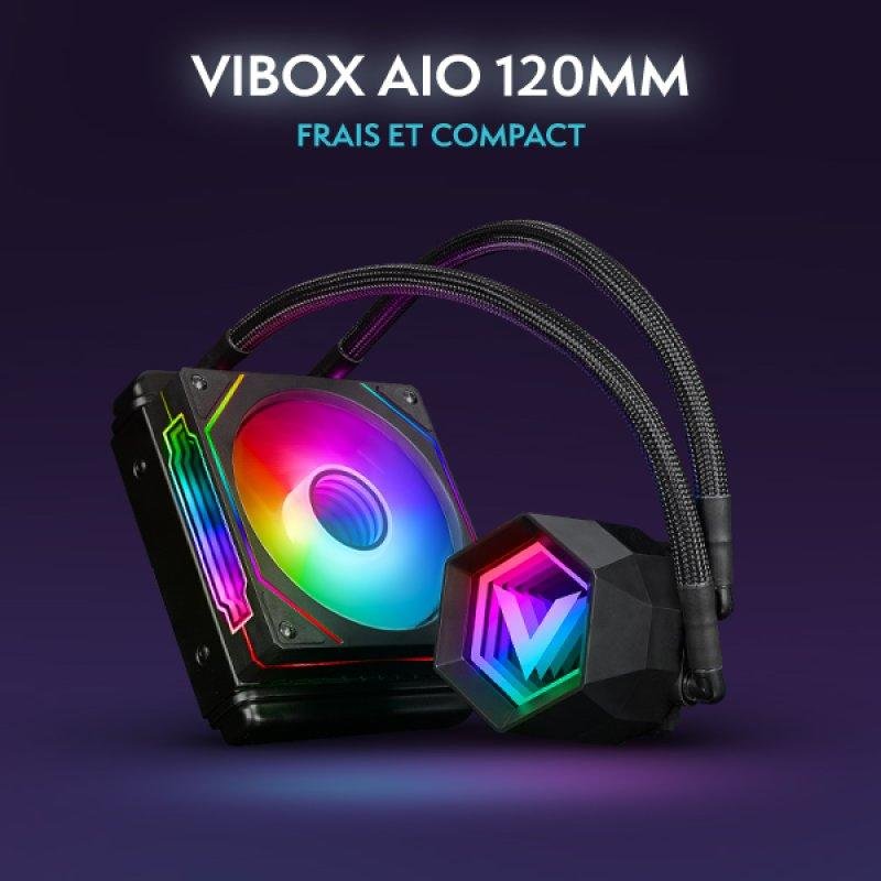 Detalle de PC Sobremesa Vibox VII-114: potencia híbrida para gaming y creación con RTX 5060