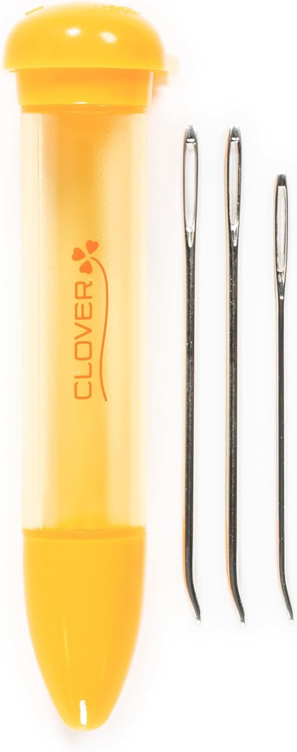 Detalle 2 de Clover Jumbo – zestaw metalowych igieł do gobelinu z zakrzywioną końcówką