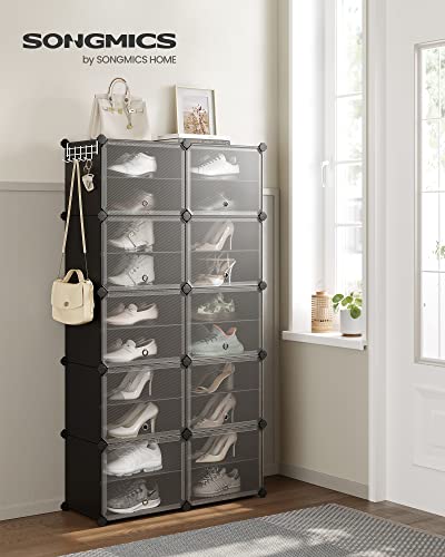 Detalle 2 de SONGMICS Zapatero Modular Ajustable de 10 Compartimentos