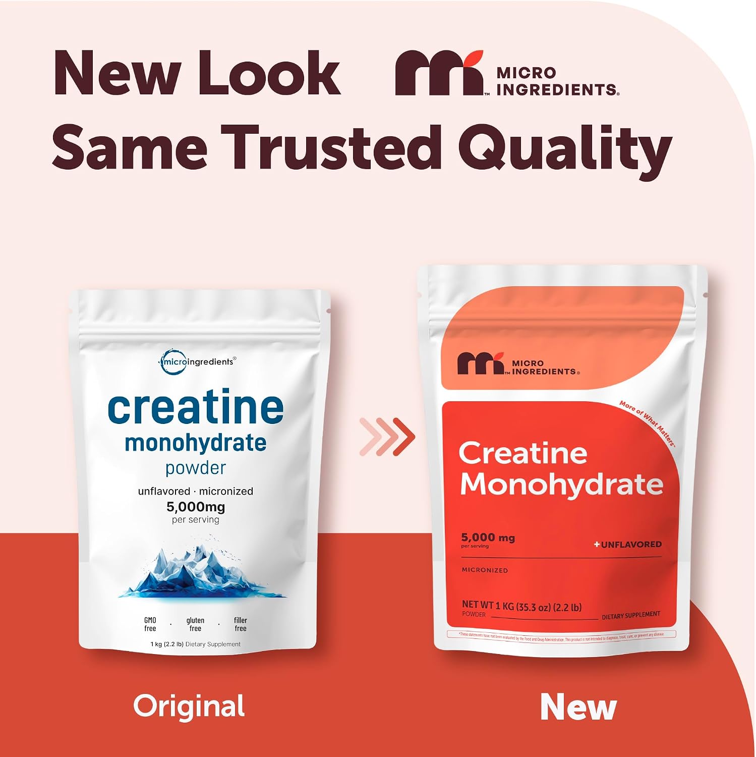 Thumbnail 1 de Micro Ingredients CRE-0500 Creatine Monohydrate Powder, 1 kg, Unflavored