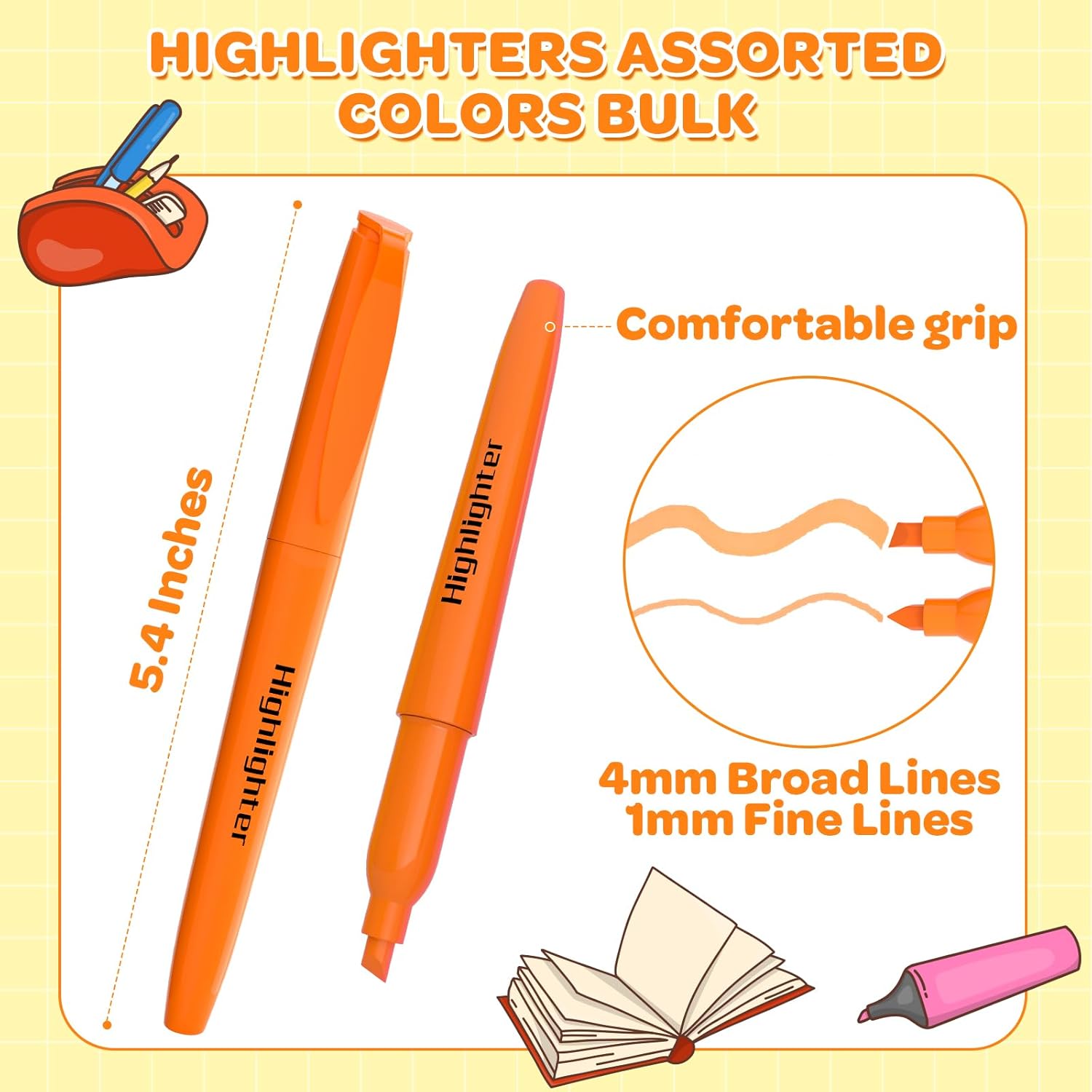 Thumbnail 2 de JSDOOGOO Highlighters 150-Pack