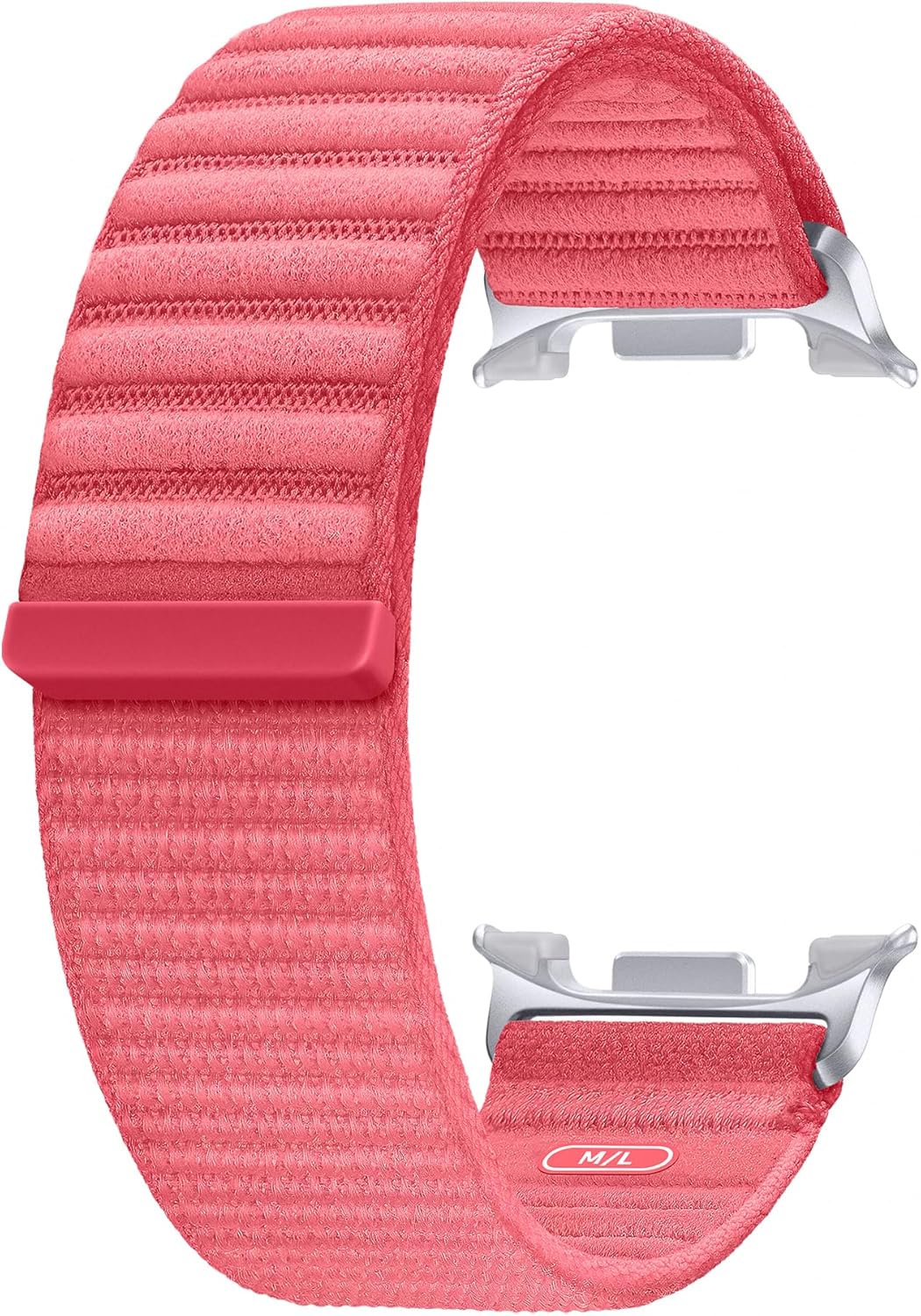 Detalle de Samsung Galaxy Official Fabric Band (M-L) for Watch8 and Watch8 Classic – Red