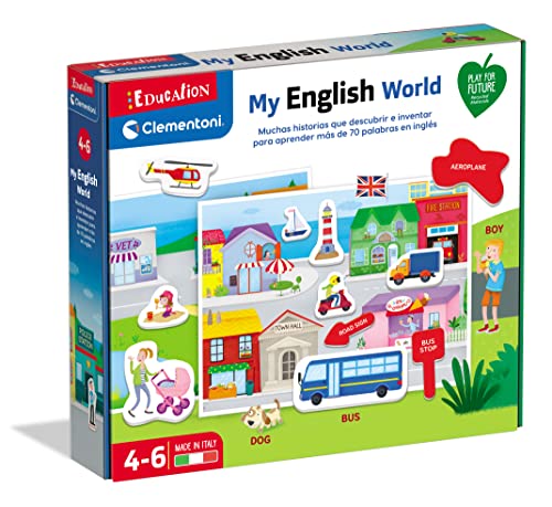 Detalle de Clementoni My English World juego educativo inglés 4 años