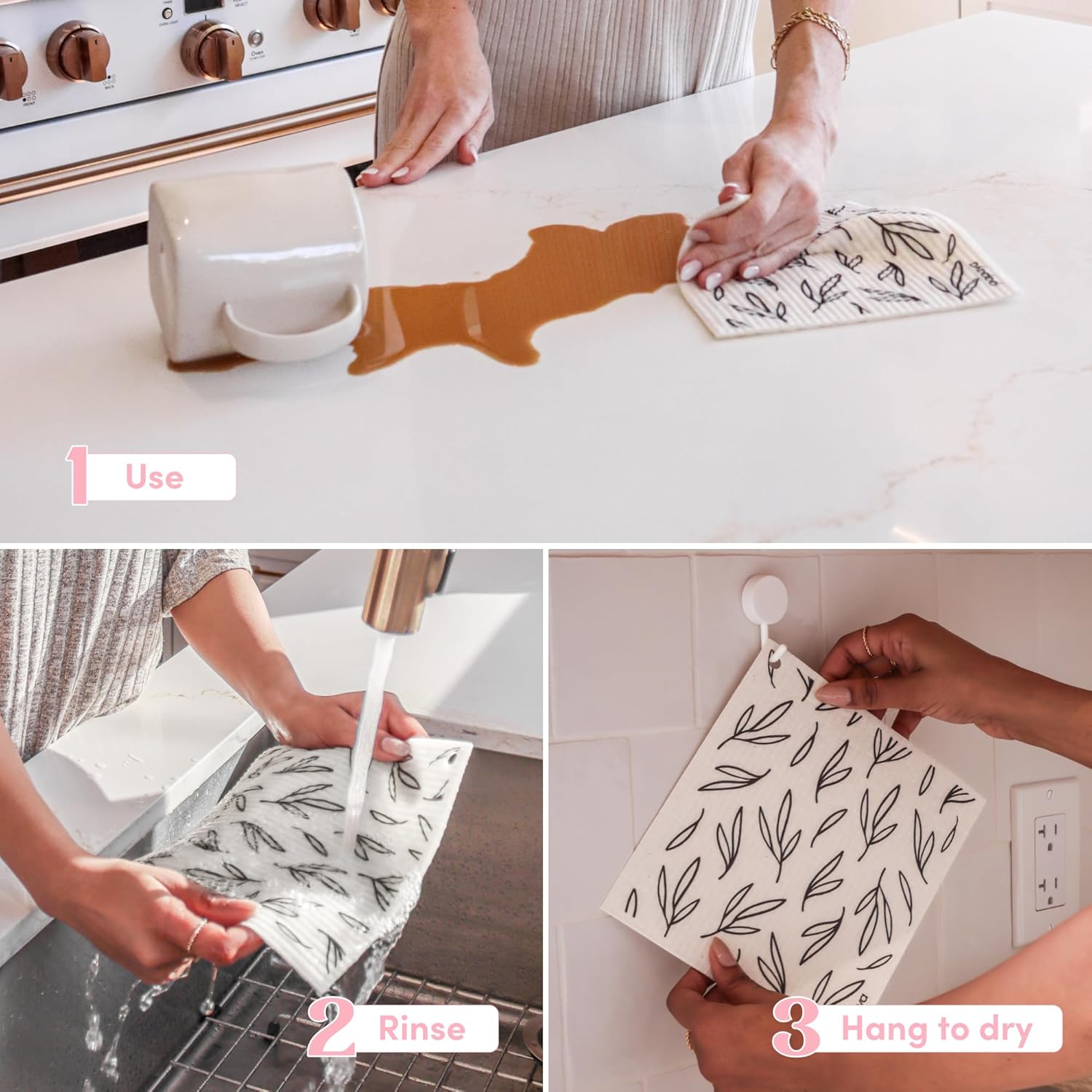 Thumbnail 3 de Papaya Reusable Paper Towels 2-pack 🧻