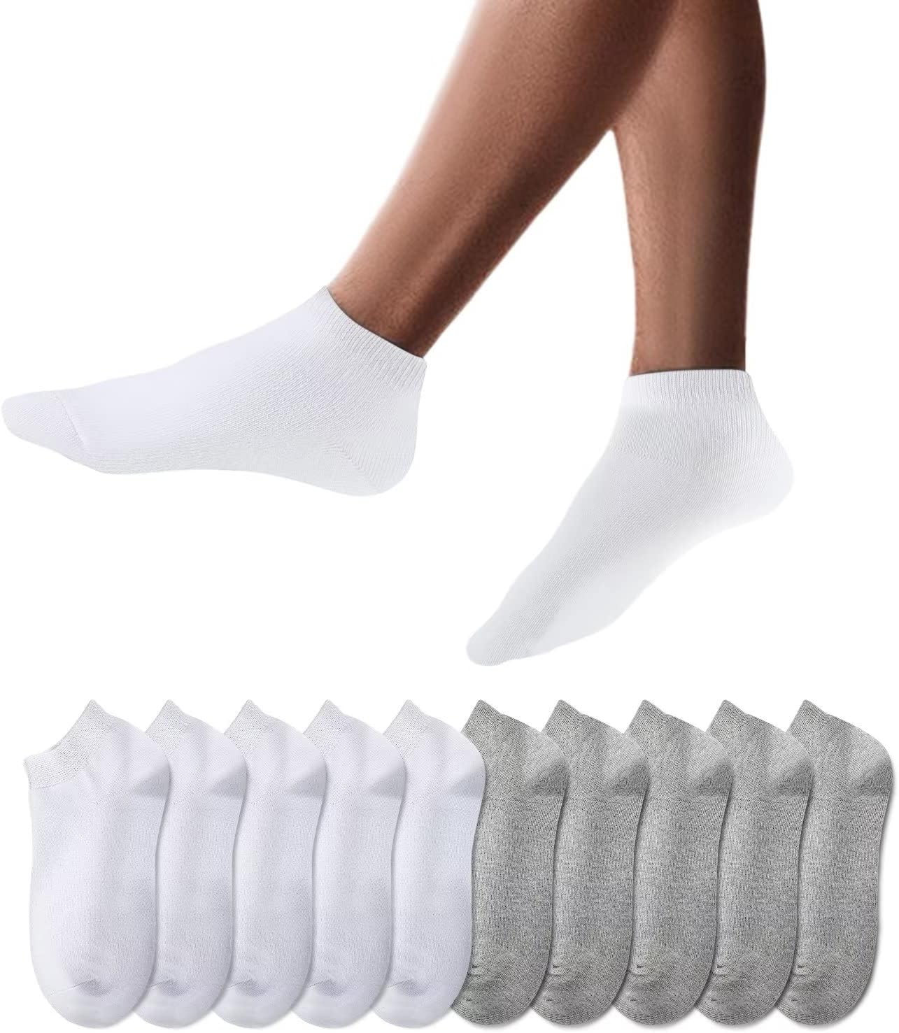 Thumbnail 6 de YouShow Sneaker Socken (10 Paar) Kurzsocken aus Baumwolle – für Herren & Damen, unisex