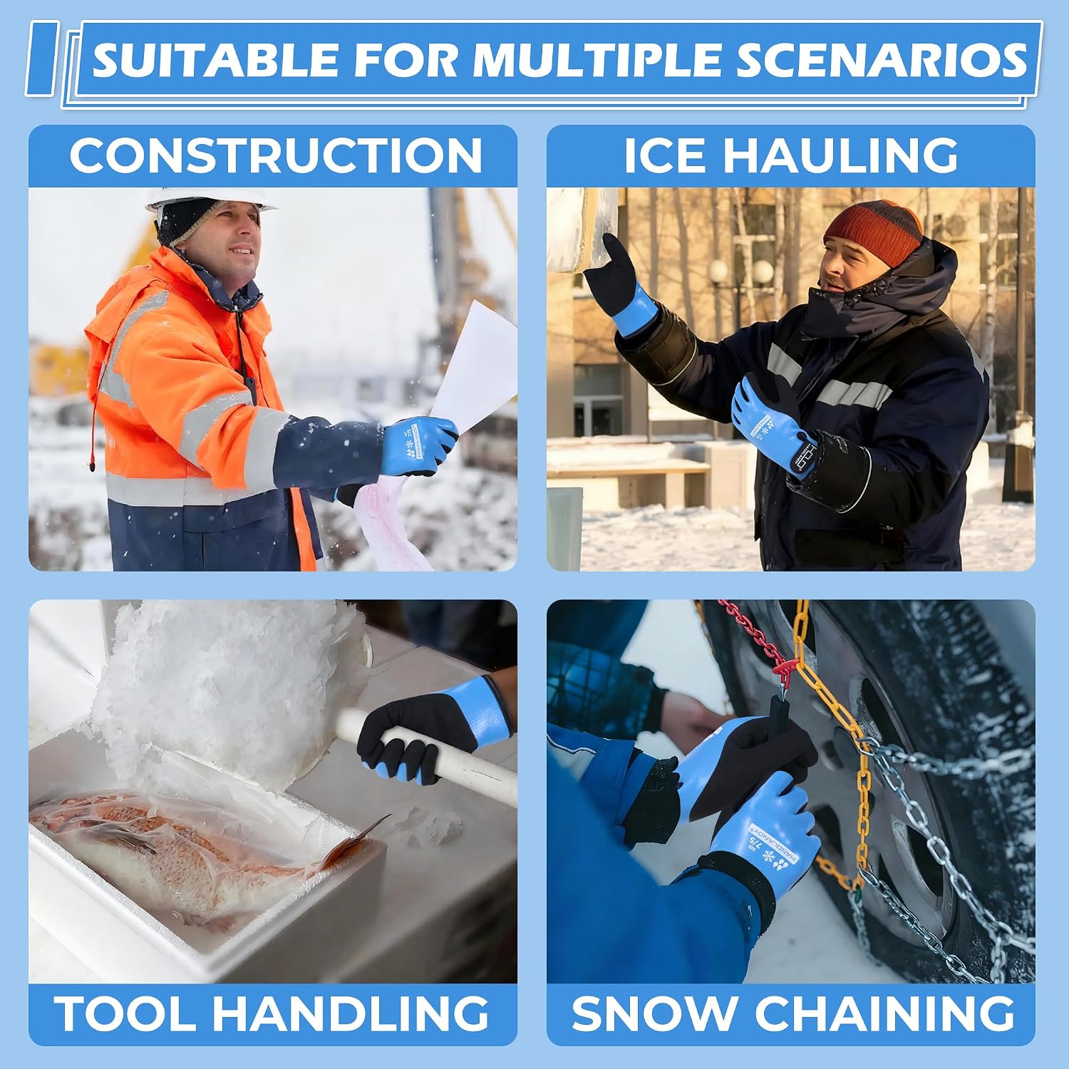 Thumbnail 5 de HANDLANDY HLDD Waterproof Work Gloves