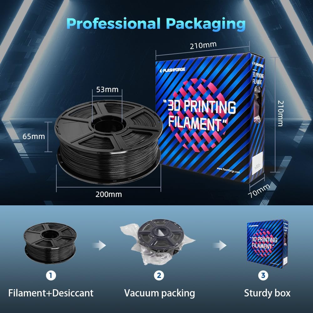 Thumbnail 5 de FLASHFORGE ASA Filament 1.75mm (Anti-UV) for FDM Printers