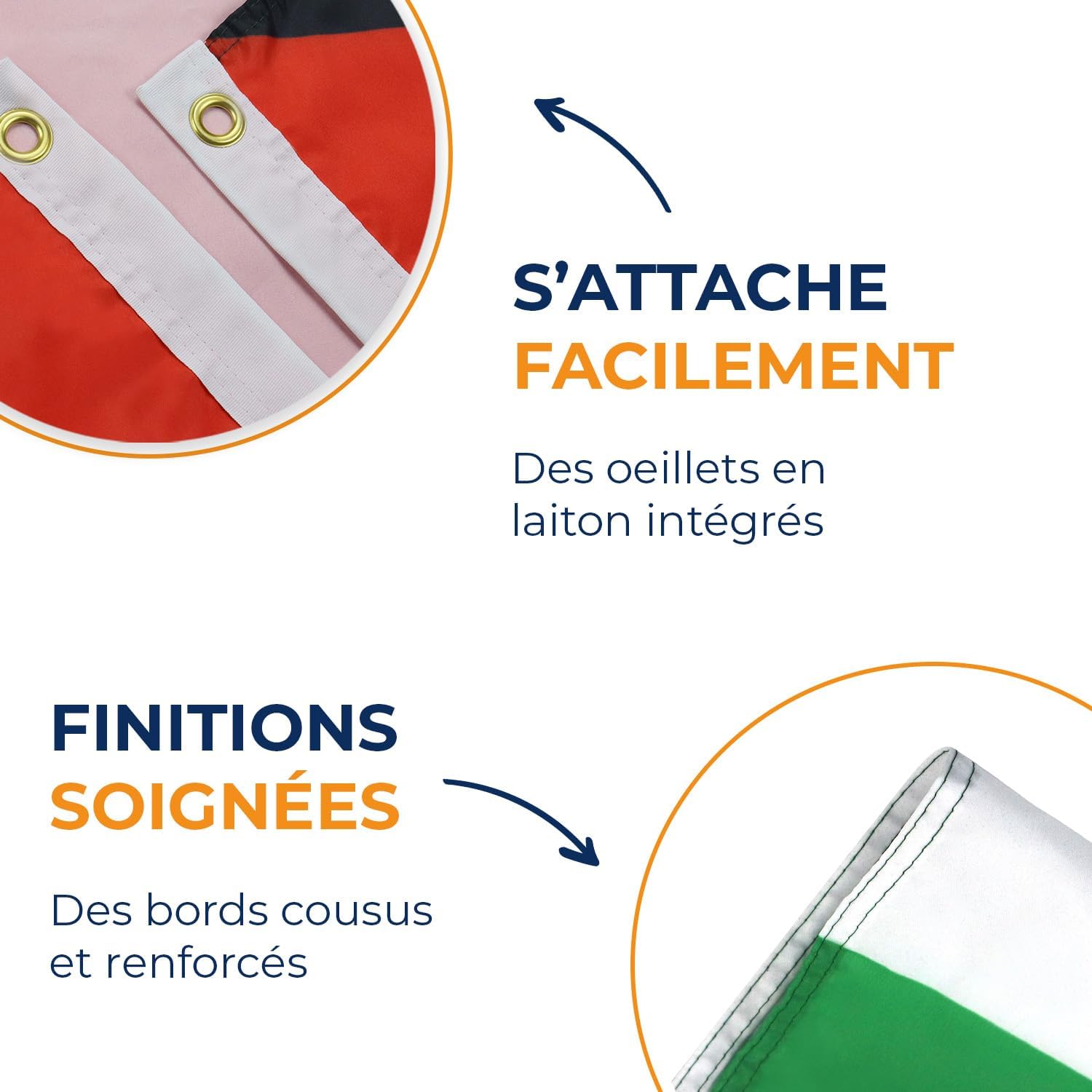 Thumbnail 4 de AZ FLAG Drapeau Palestine 150x90 cm – 100% Polyester, œillets métalliques intégrés