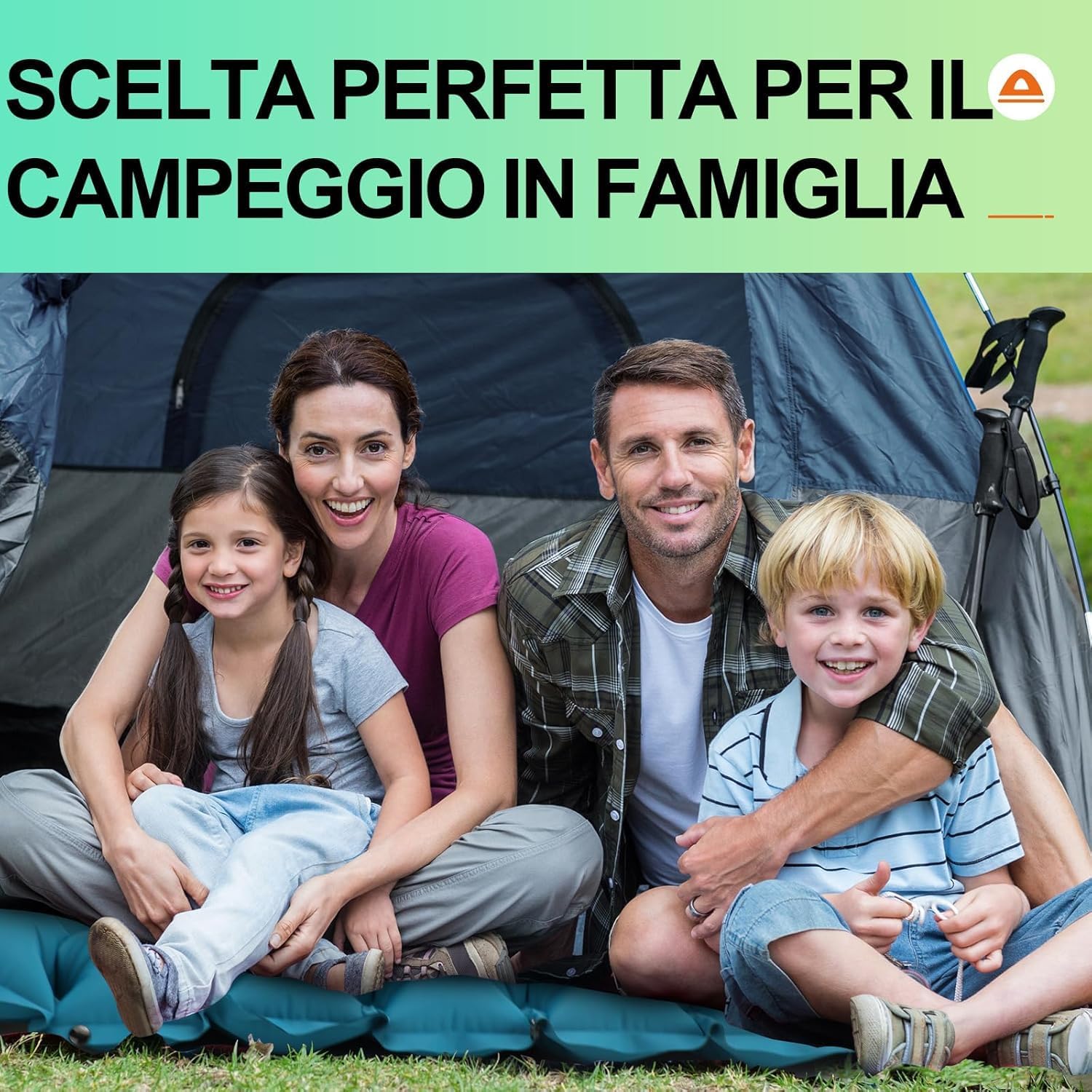 Thumbnail 5 de iParaAiluRy materassino gonfiabile da campeggio