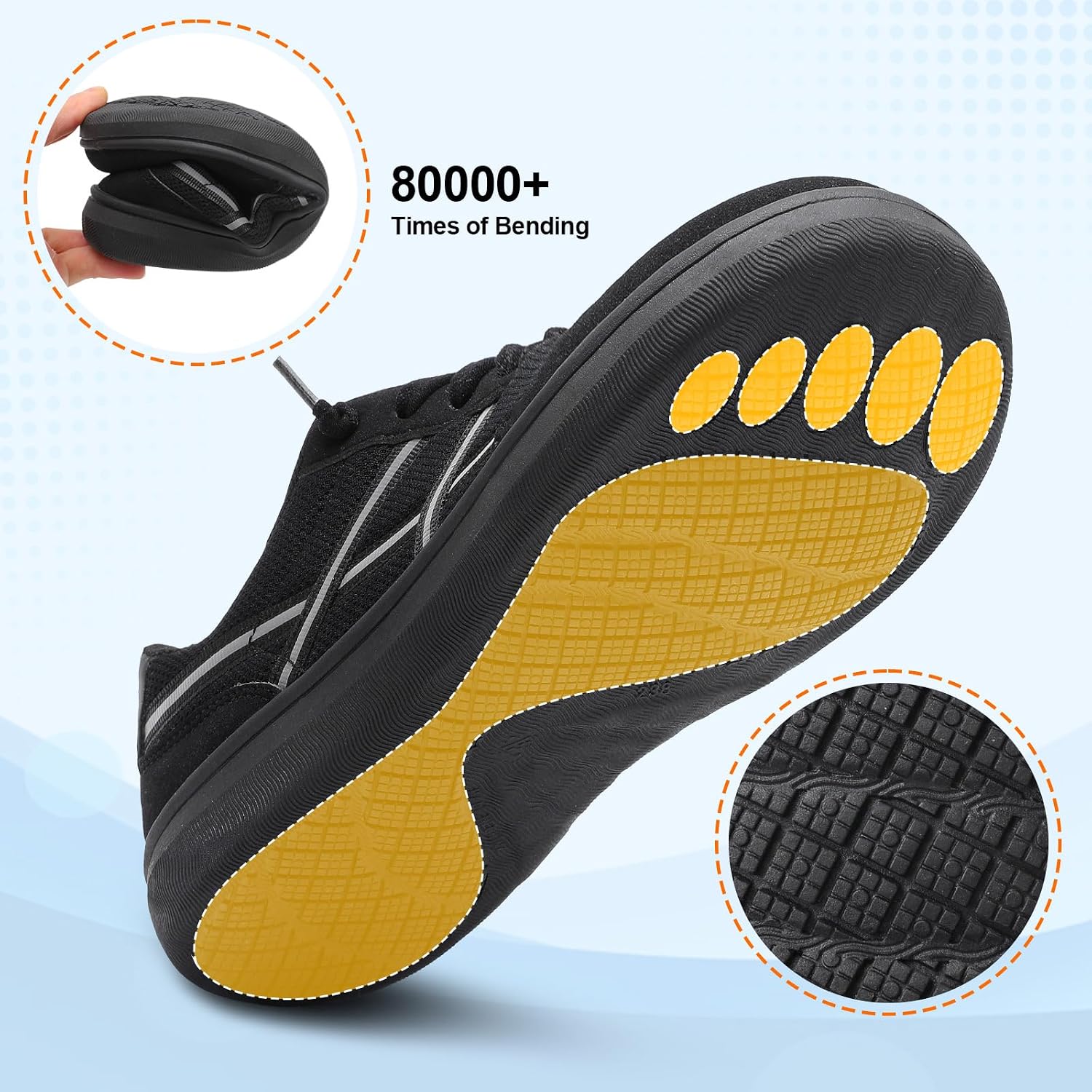 Thumbnail 6 de LeIsfIt Women's Walking Shoes Mesh