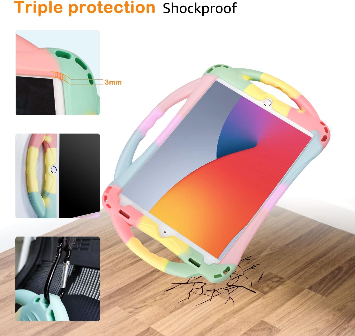 Thumbnail 5 de TOPESCT Kids Case for iPad 10.2 Gen 9/8/7