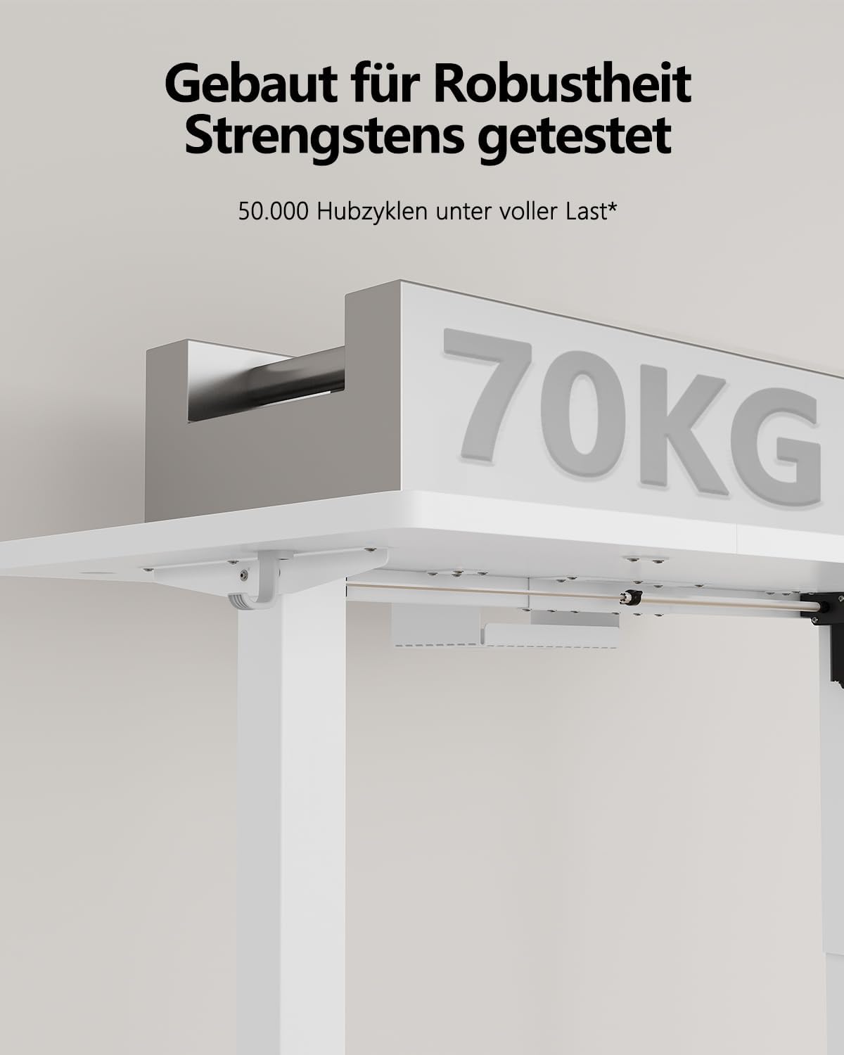 Thumbnail 6 de Flamaker Höhenverstellbarer Schreibtisch 140 x 70 cm mit Memory