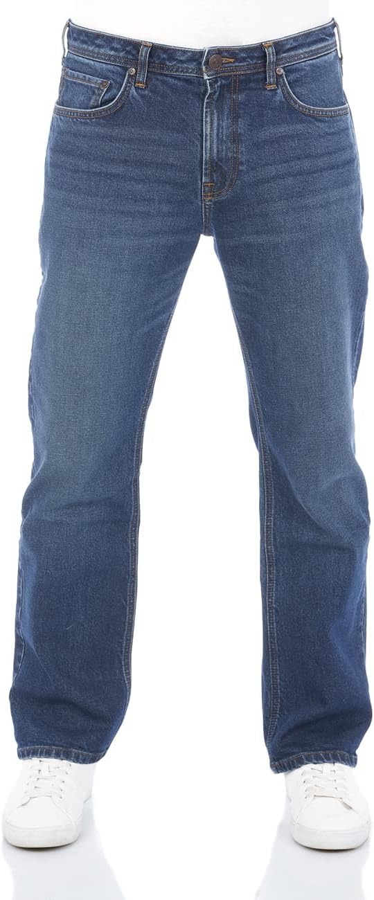 Thumbnail 6 de LTB Jeans Herren Stretch PaulX Straight Fit Jeans in Blau/Schwarz (Größen 28–40)