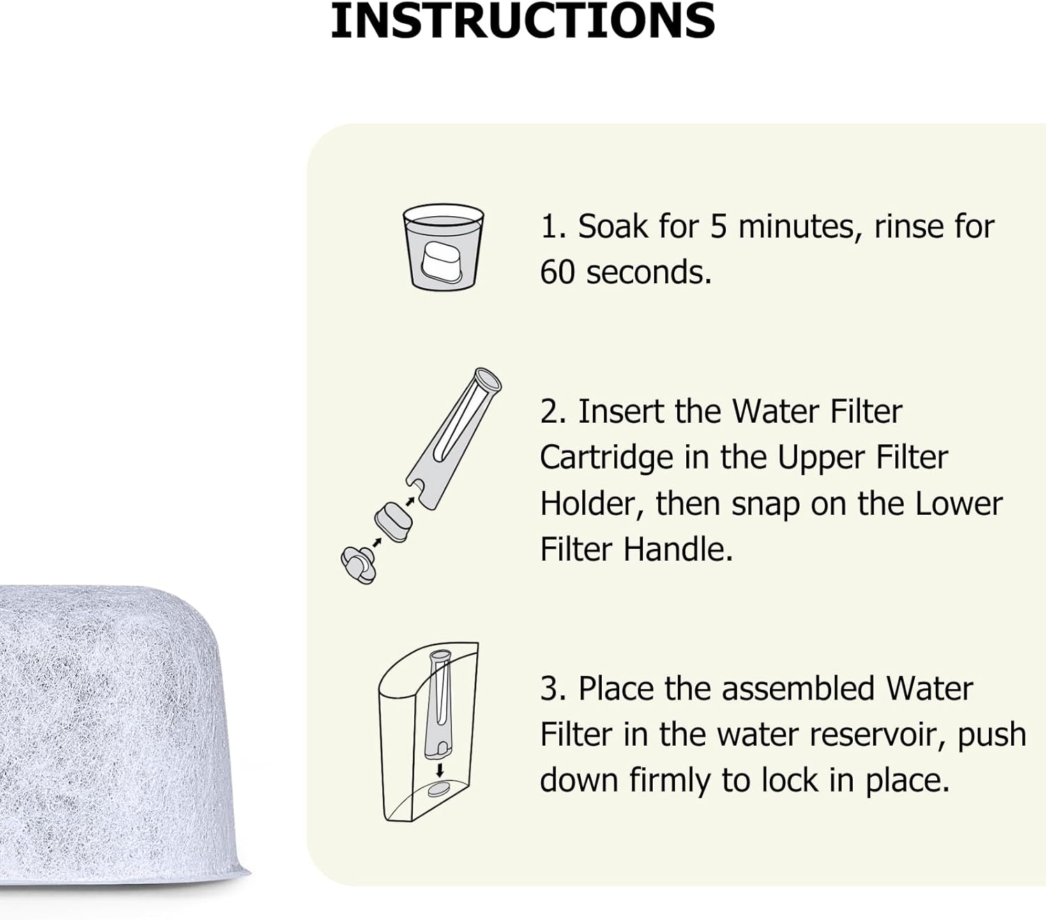 Thumbnail 6 de Premium 6-Pack Keurig Compatible Water Filters Replacement by Fanativita (Universal Fit)