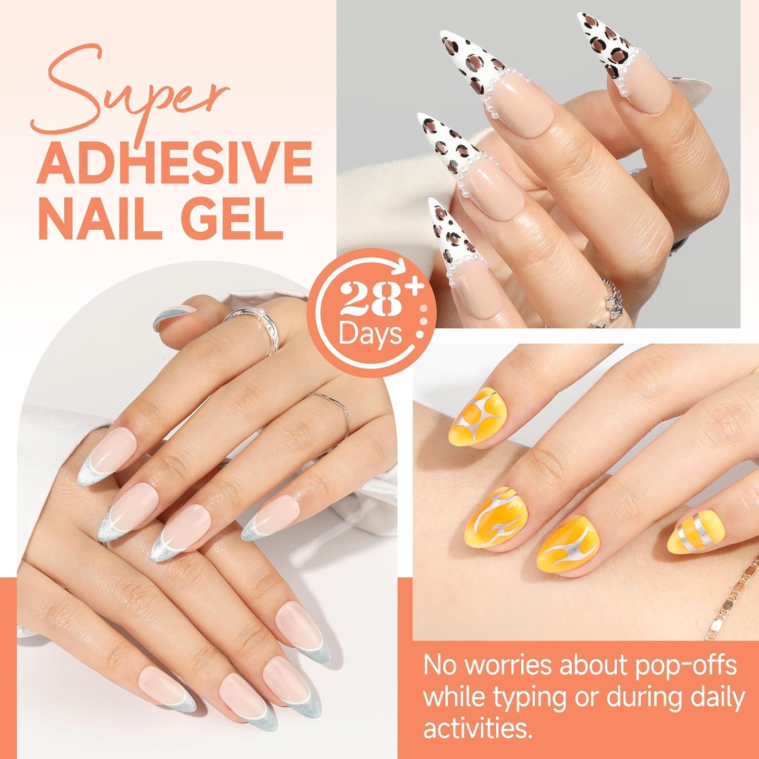 Detalle 2 de UNA GELLA Nagelkleber 15ml Gelkleber für Soft Gel Tips