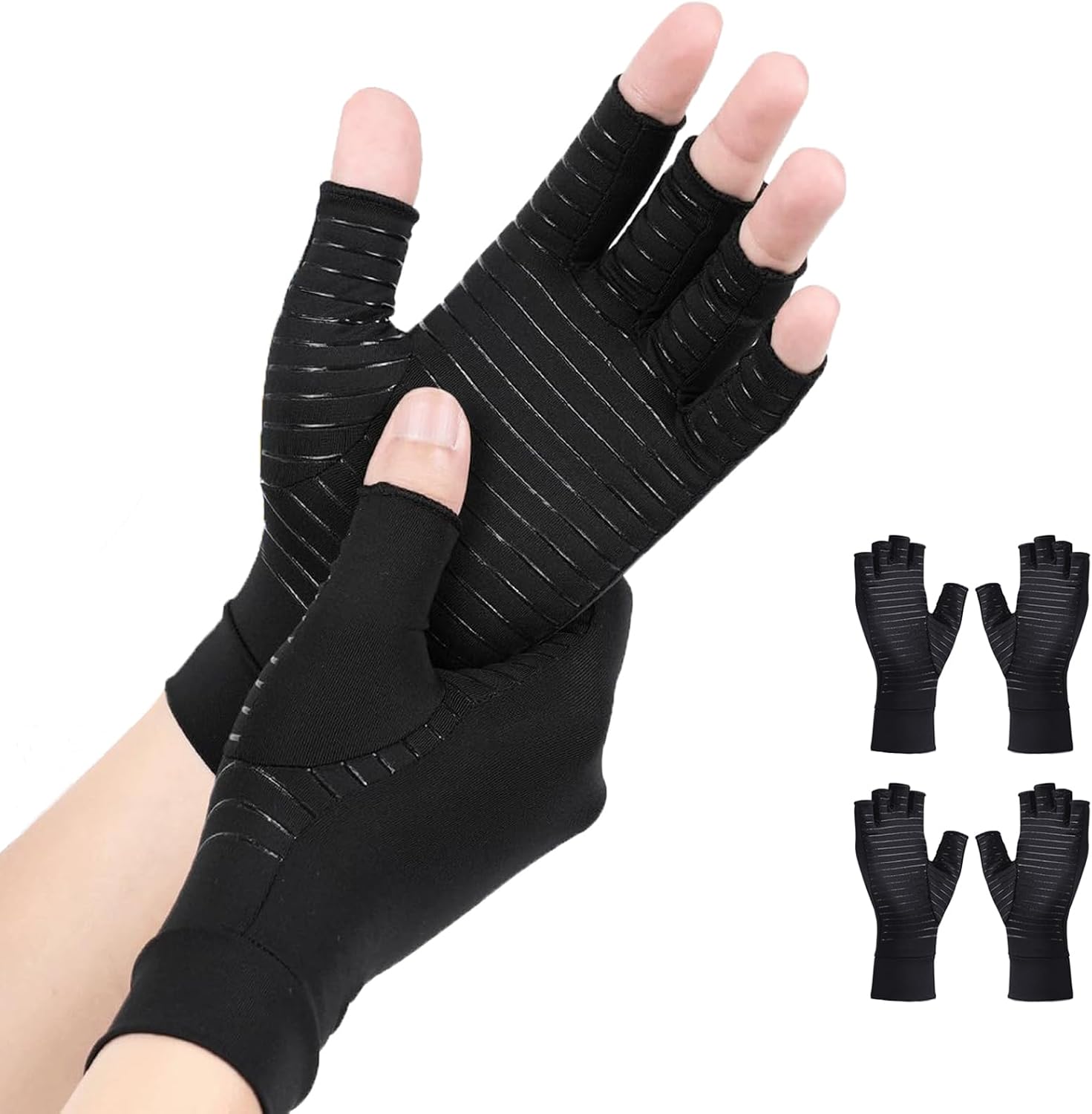 Thumbnail 6 de AovYoo Copper Arthritis Compression Gloves S