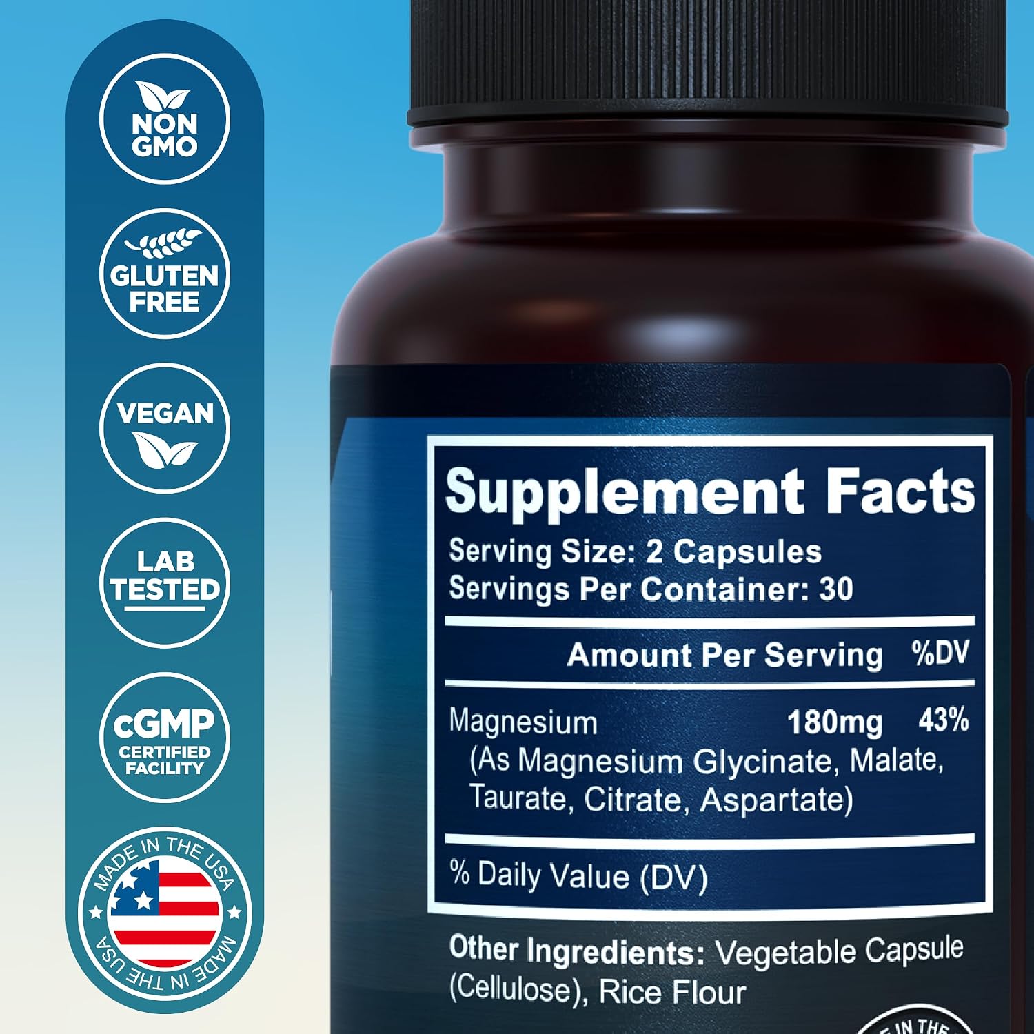 Detalle de MyoActivo 5-in-1 Magnesium Supplement