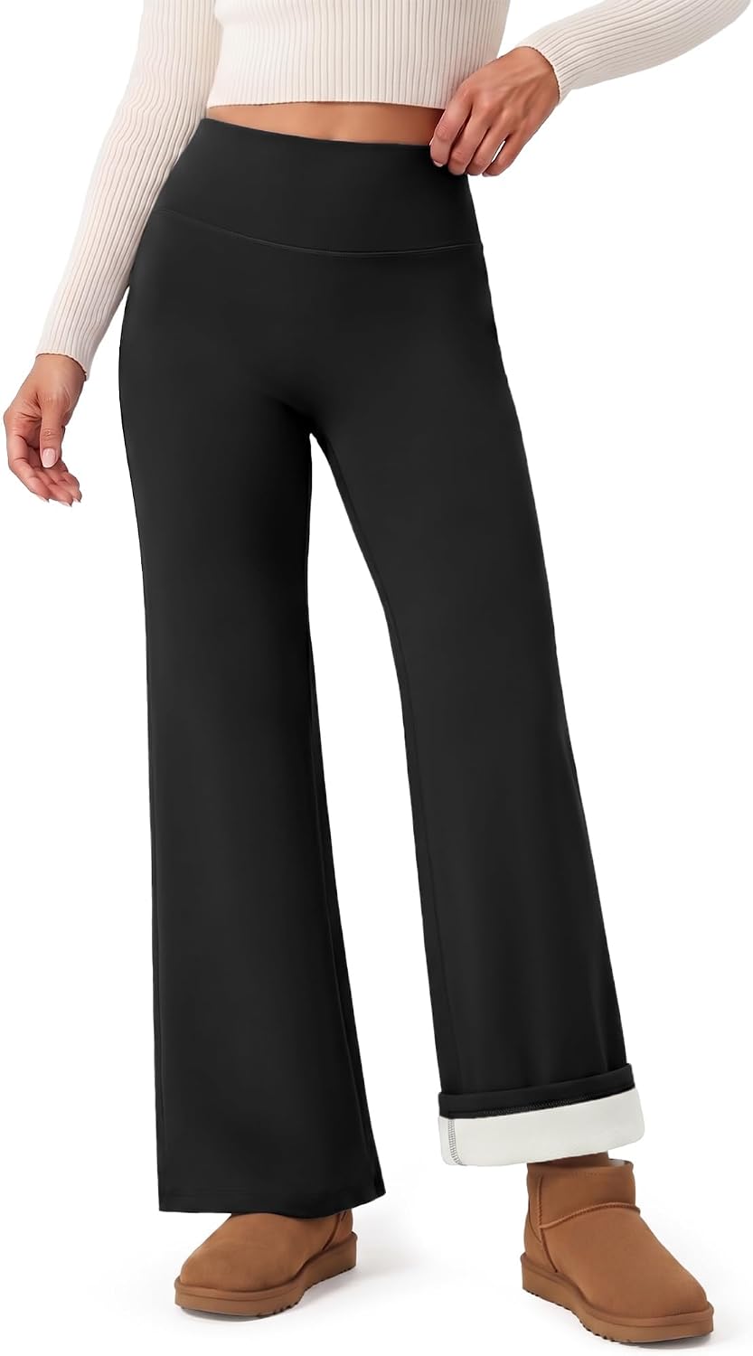 Detalle de CAMPSNAIL Fleece-Lined Wide-Leg Leggings