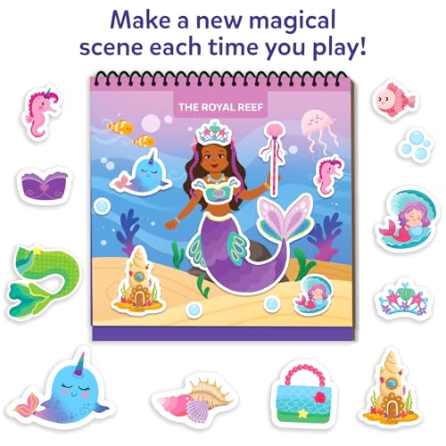 Thumbnail 5 de Skillmatics Peelies – Unicorns & Princesses, Reusable Sticker Activity Book