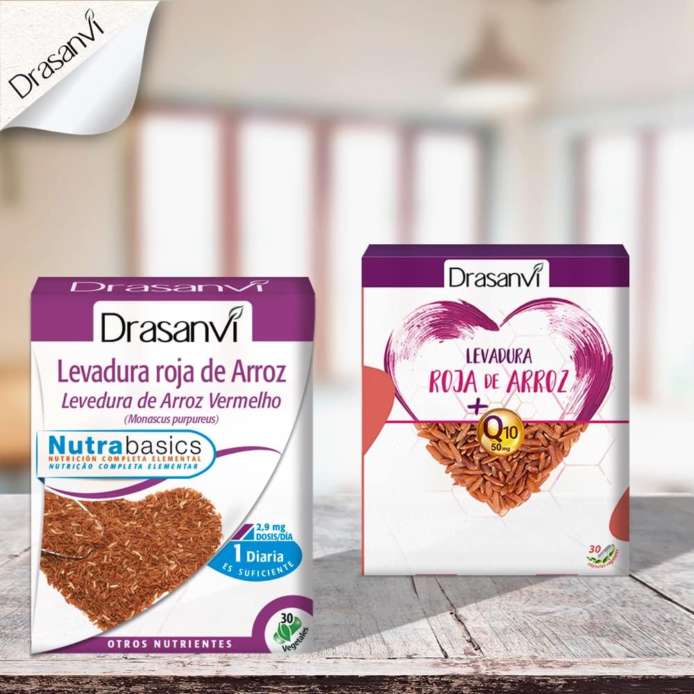 Thumbnail 5 de DRASANVI Levadura Roja de Arroz con Coenzima Q10 30 cáps.