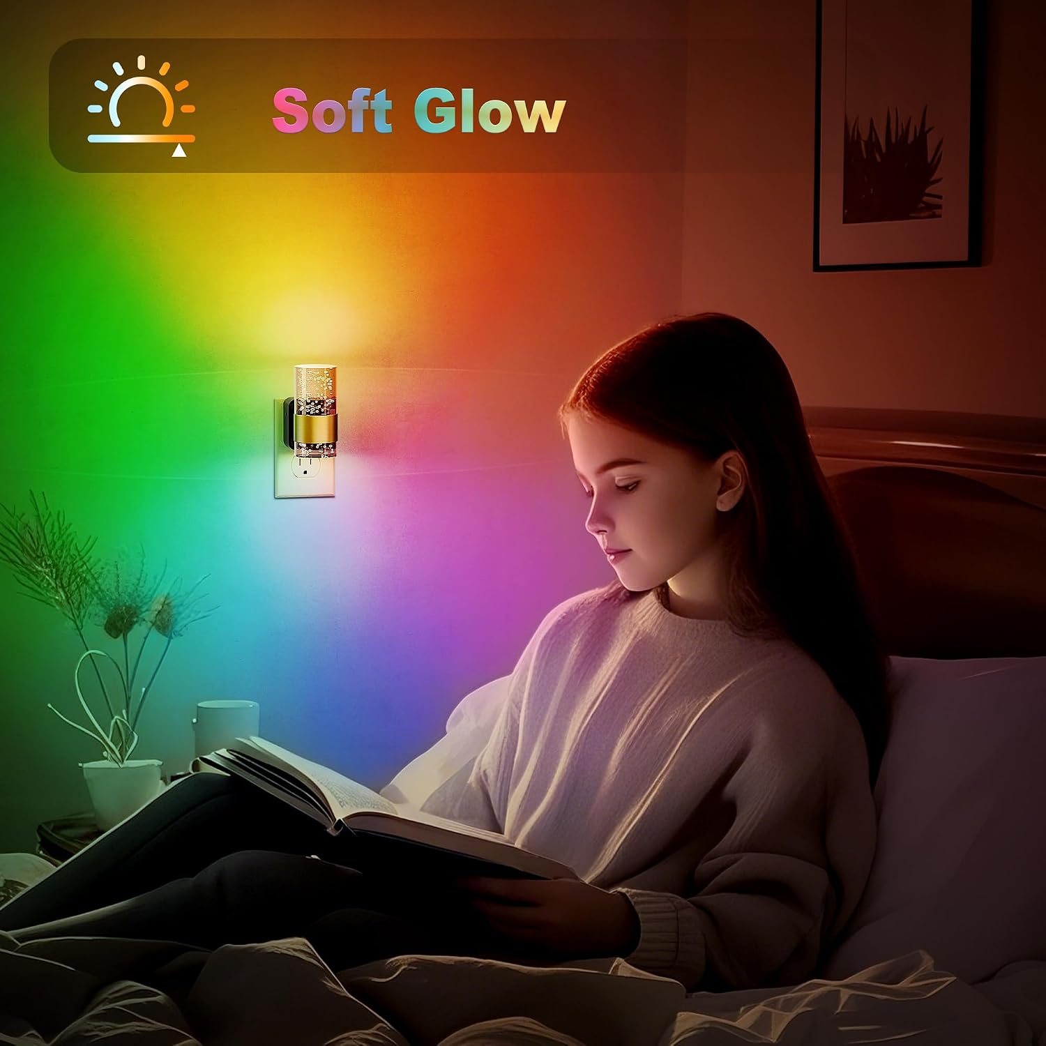 Thumbnail 5 de JandCase Color-Changing Night Light 2-Pack
