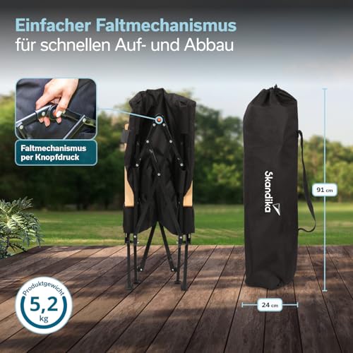 Thumbnail 6 de Skandika Campingstuhl mit 3-fach verstellbarer Rückenlehne