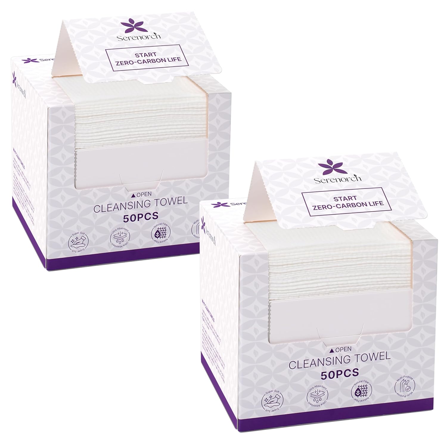 Detalle de Serenorch Disposable Face Towels 10x12