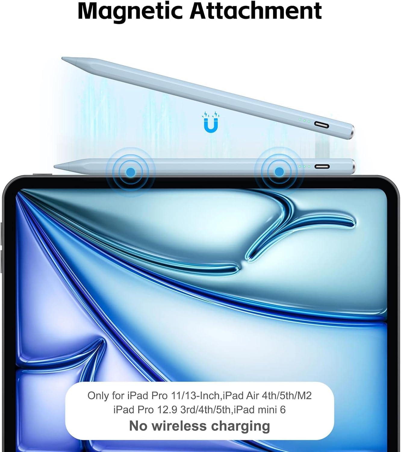 Thumbnail 6 de Aspaper Stylus Pen for iPad, 13-Minute Fast Charge, Tilt & Palm Rejection
