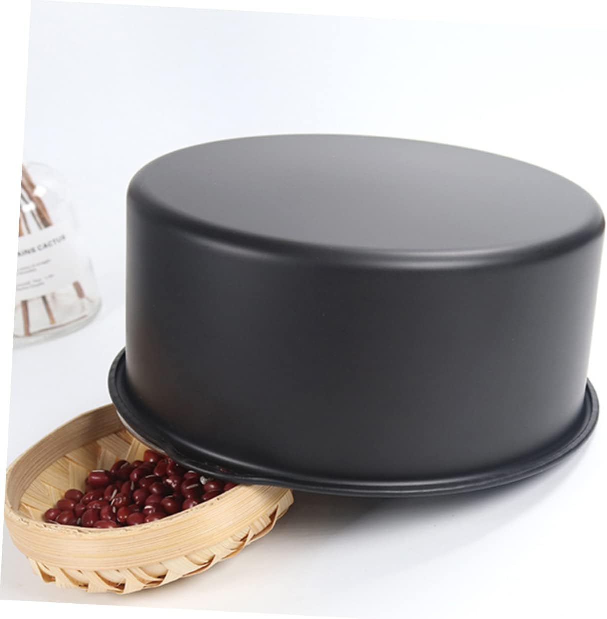 Thumbnail 5 de Milisten 1pc Carbon Steel Air Fryer Cake Basket / Baking Tin – Non-stick air fryer bakeware accessory