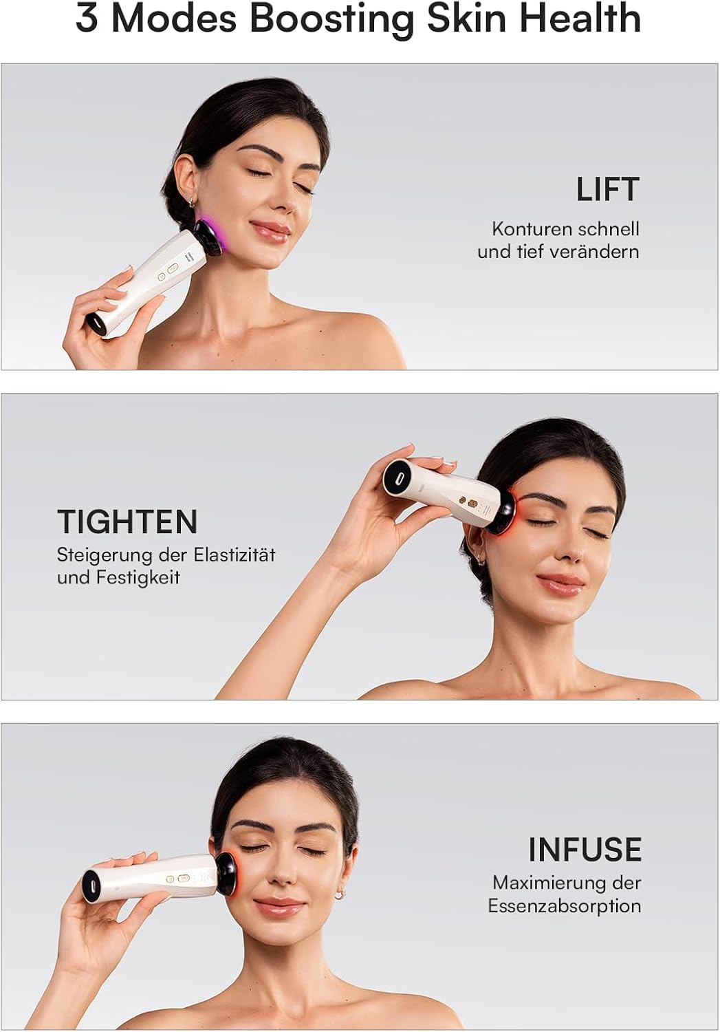 Thumbnail 5 de INIA Professionelles 3‑in‑1 Anti‑Falten Gerät