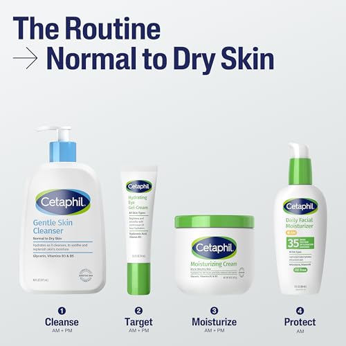 Detalle 2 de Cetaphil Gentle Skin Cleanser, Hydrating Face Wash for Sensitive Skin (20 oz) – Calm, Cleanse, Hydrate