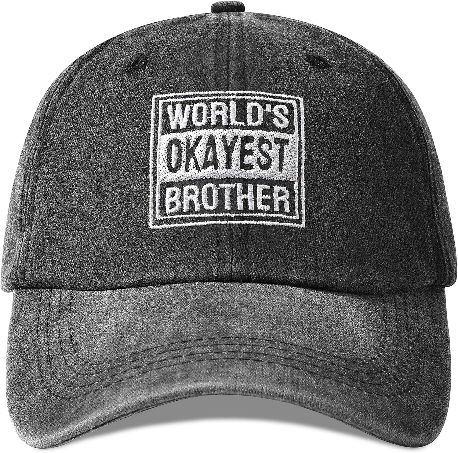 Detalle de Jeasona Men's Cotton Baseball Cap with Print – One Size