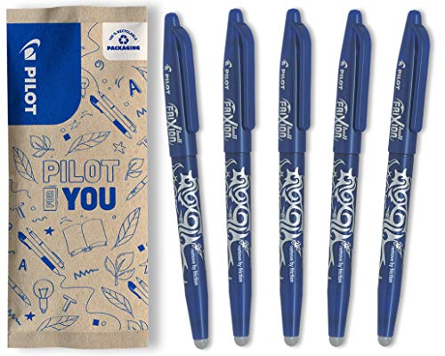 Detalle de Pilot FriXion Ball 0.7 Set – 5 Stück Blau
