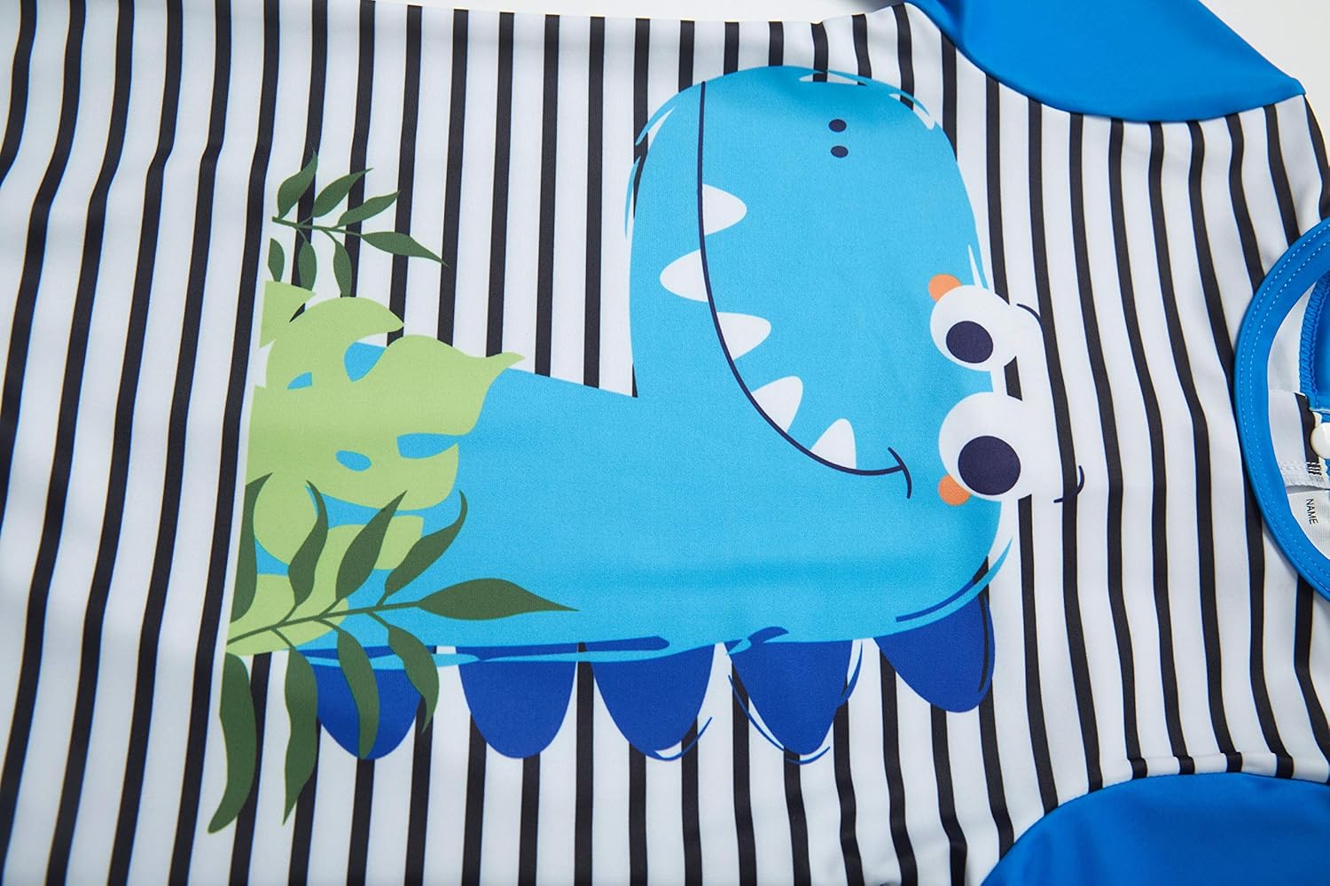 Thumbnail 3 de BONVERANO Baby-Jungen UV-Schutz 50+ Badeanzug mit Reißverschluss (einteilig, kurzarm)