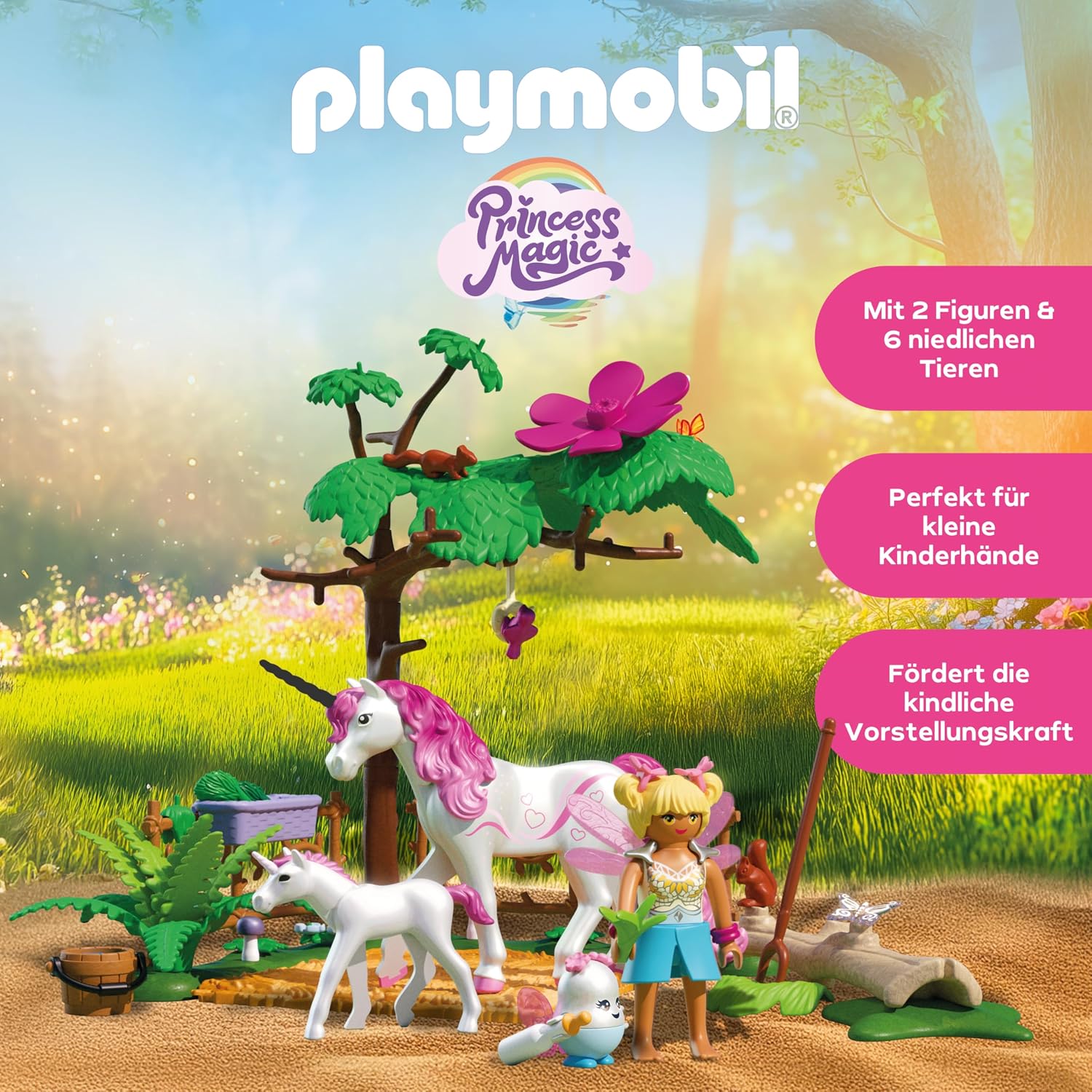 Thumbnail 2 de PLAYMOBIL Magic Unicorns – Zauberhafter Einhornstall (71839) für Fantasieräuberinnen und -räuber ab 4 Jahren