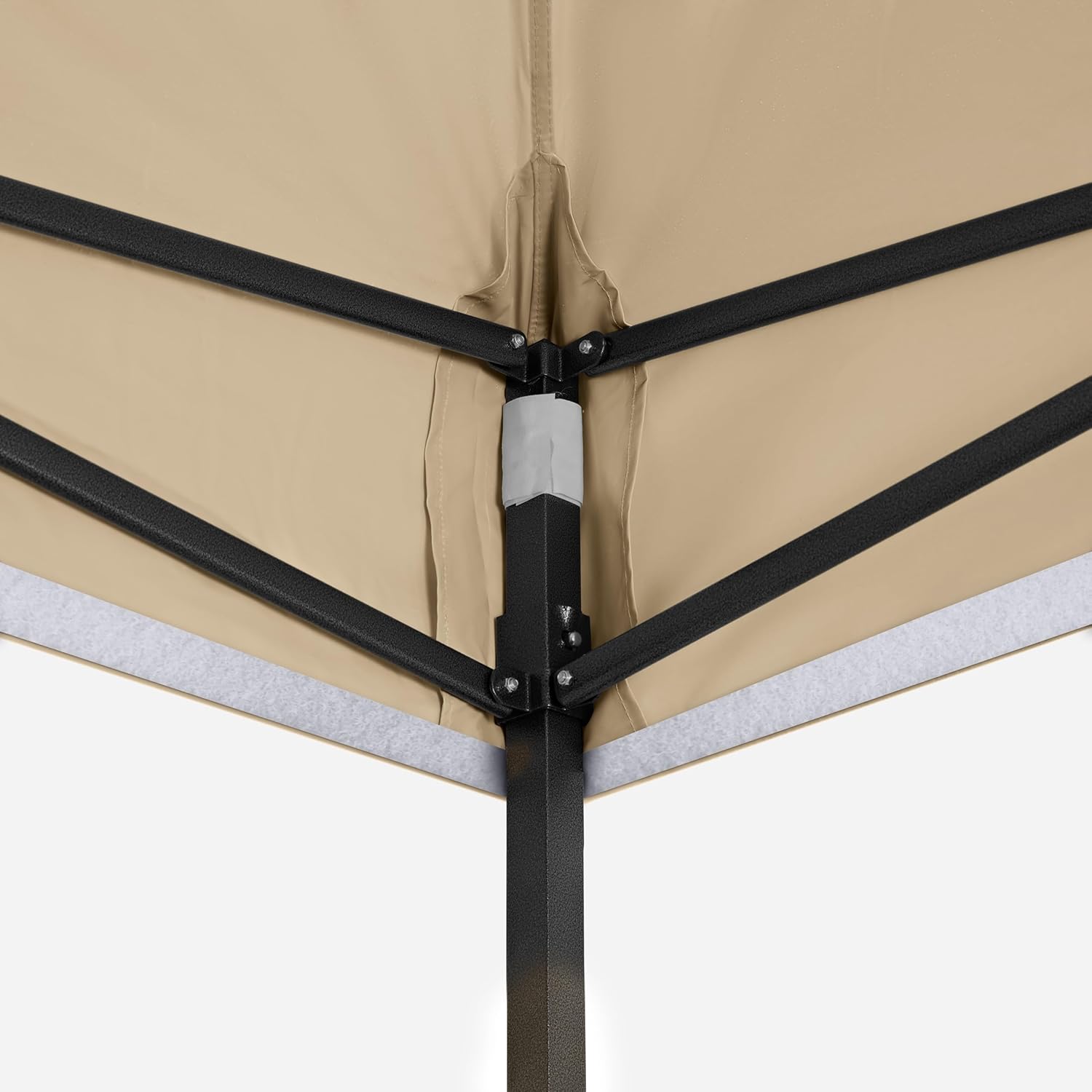 Thumbnail 4 de All Seasons Gazebos Tonnelle Pliante 3x3m — Beige, tout en matériau robuste et étanche
