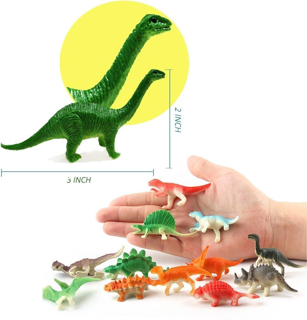 Detalle de OuMuaMua Dinosaur Toys 78-pack mini figures
