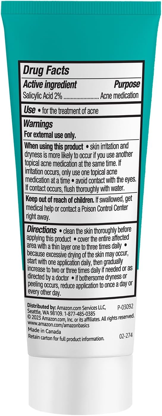 Thumbnail 5 de Amazon Basics Advanced Acne Spot Treatment with 2% Salicylic Acid (0.75 oz), 1-Pack