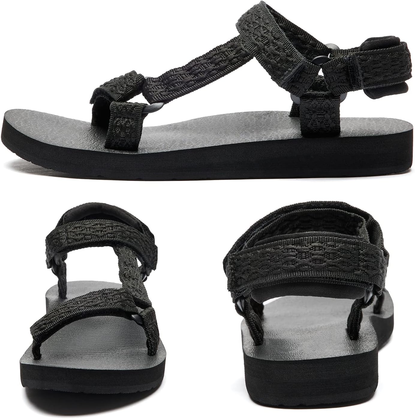 Detalle 2 de Muboliy Women’s Original Sandals with Arch Support, Quick-Drying Sport Strap Sandals