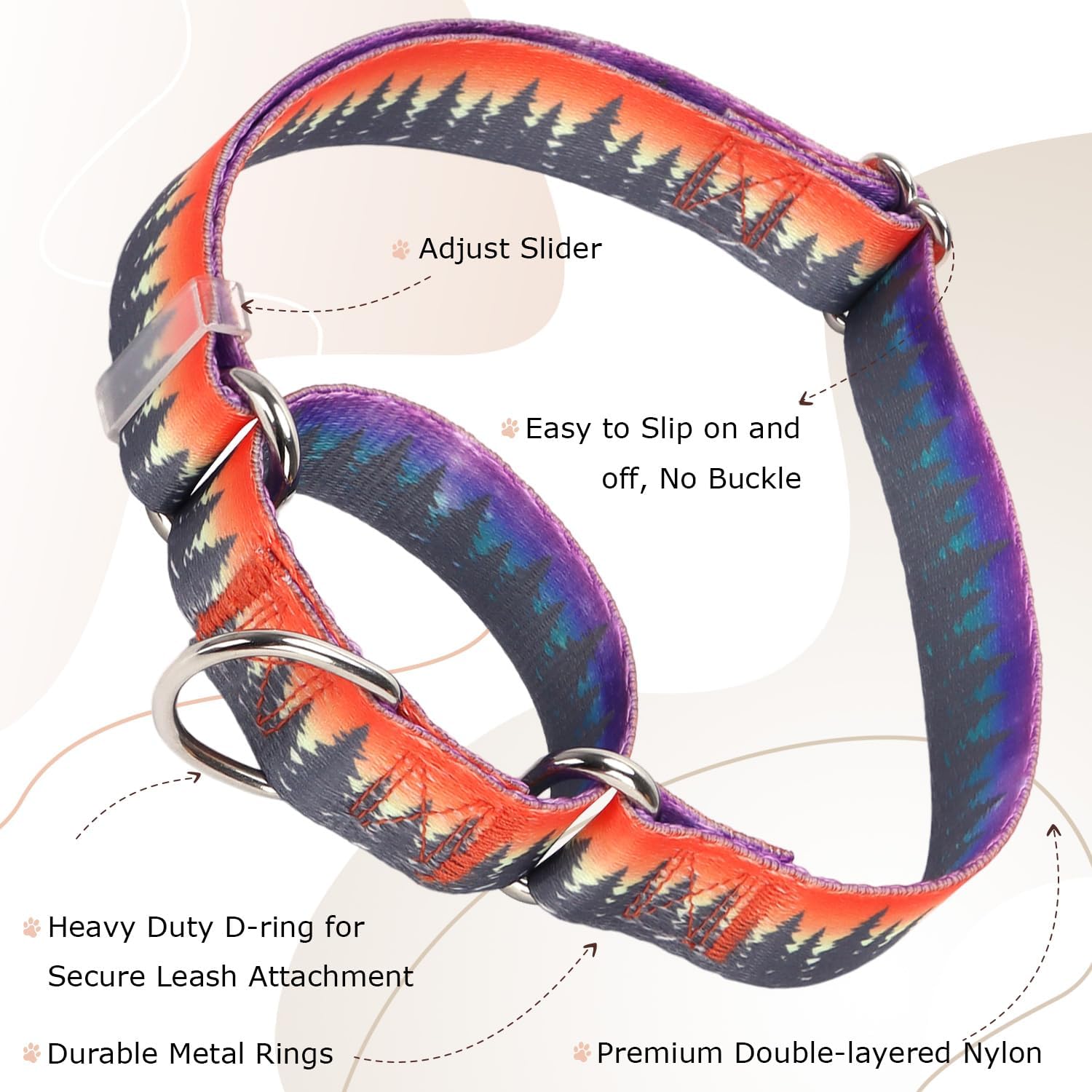 Detalle de Martingale Dog Collar, Nylon